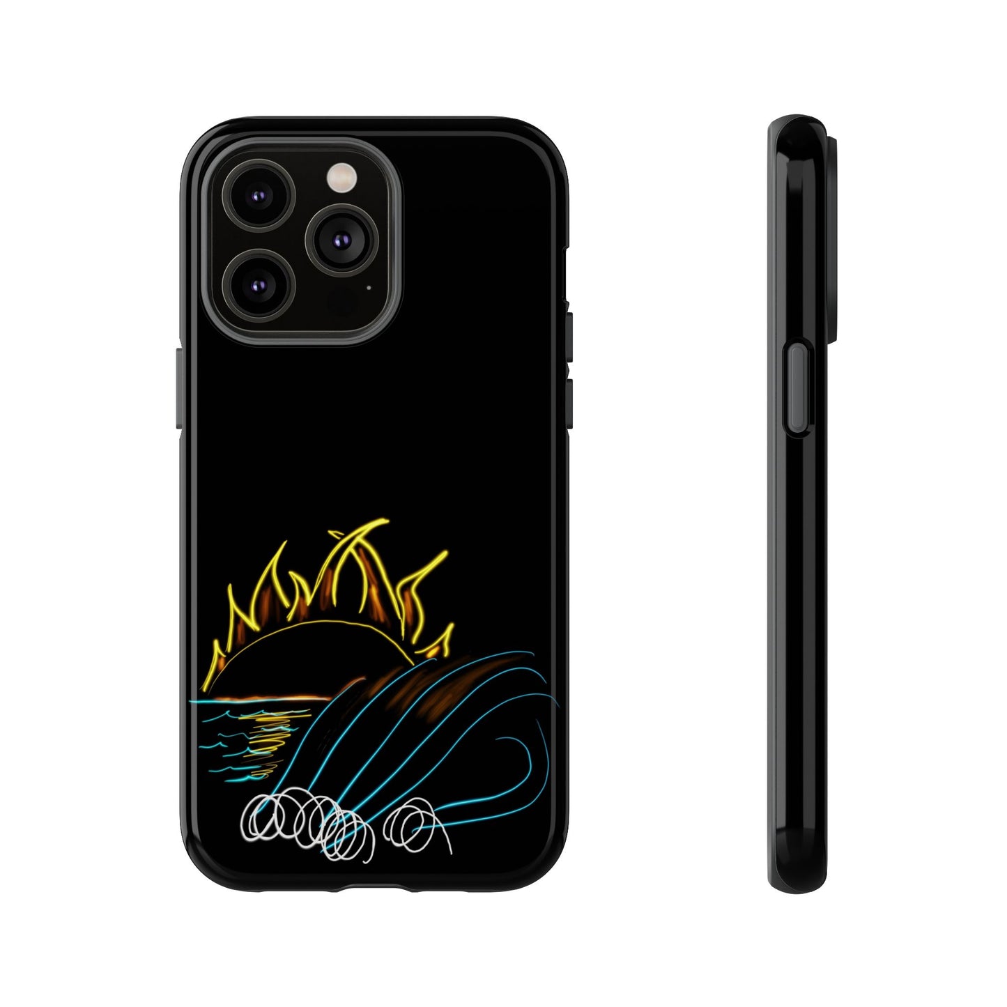 Wave- phone case matte/gloss 250 styles