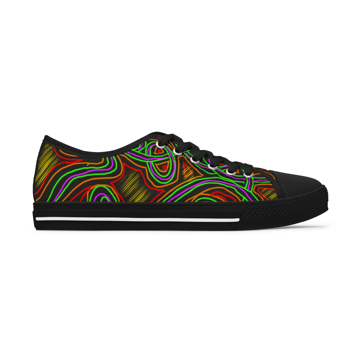 Abstract 11- Women's Low Top Sneakers