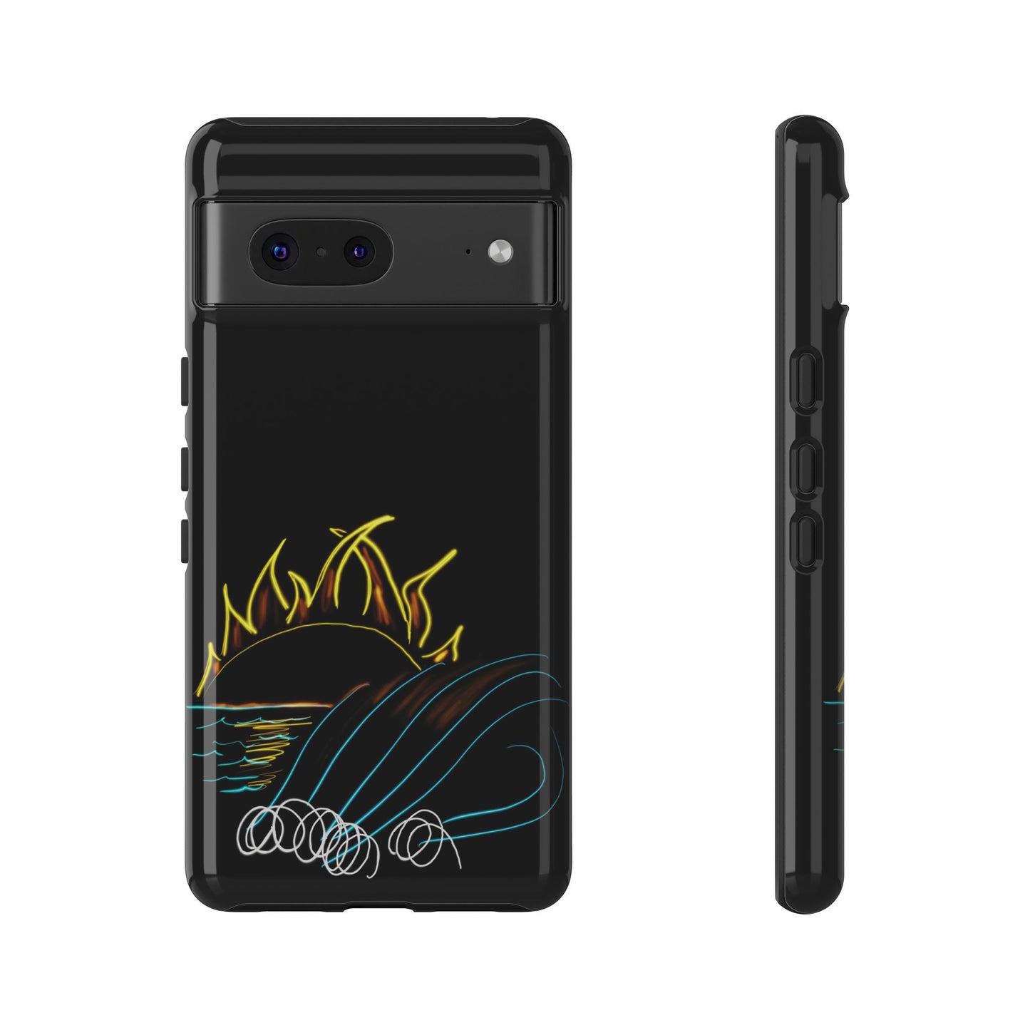 Wave- phone case matte/gloss 250 styles