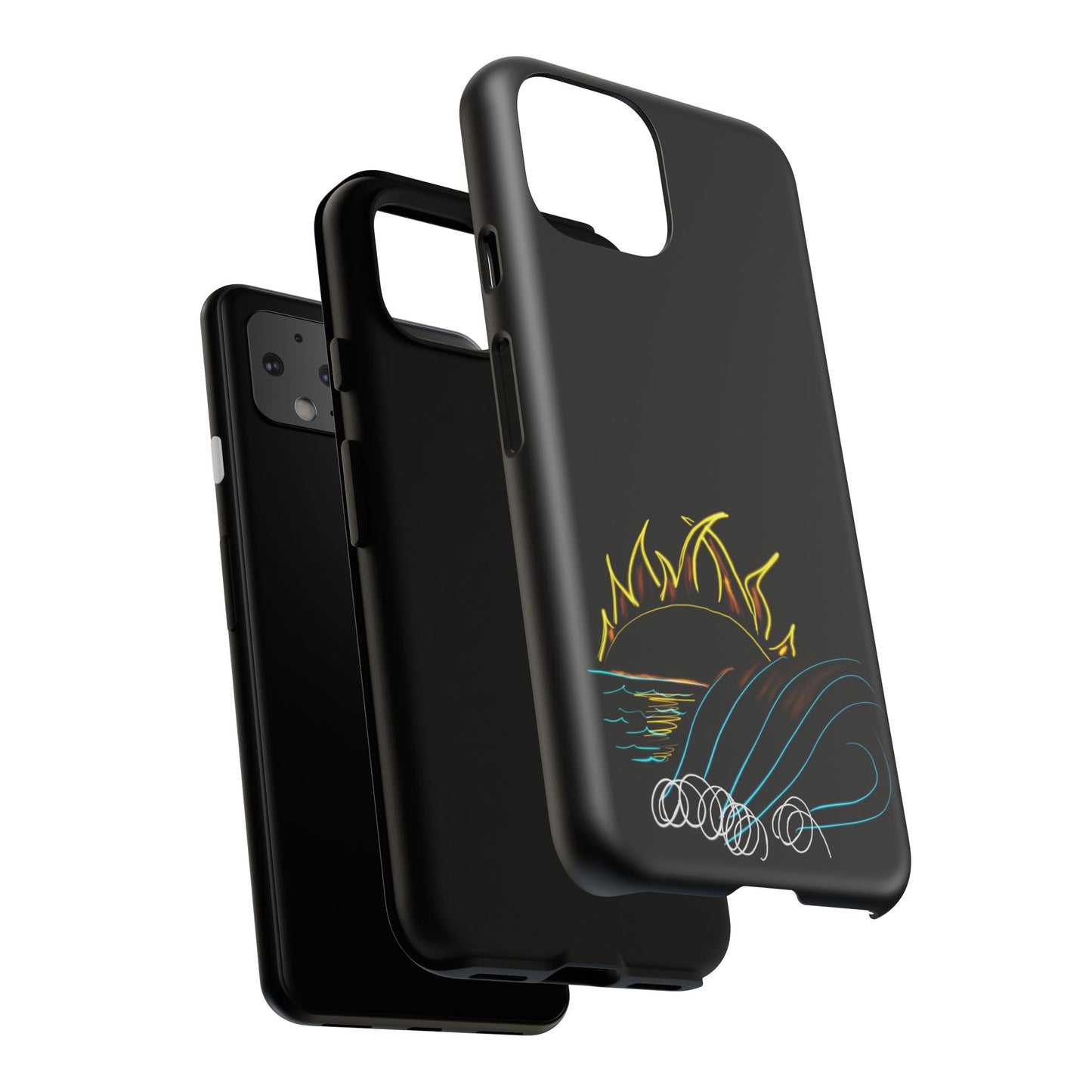 Wave- phone case matte/gloss 250 styles