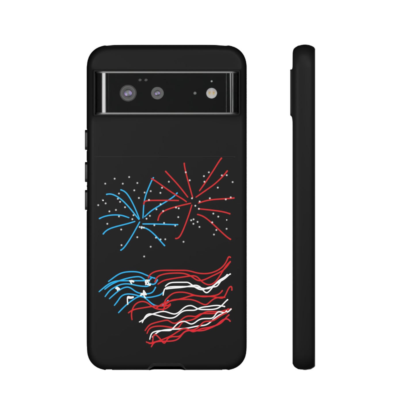 July 4th- Fireworks- Tough Cases- fits 46 phone styles