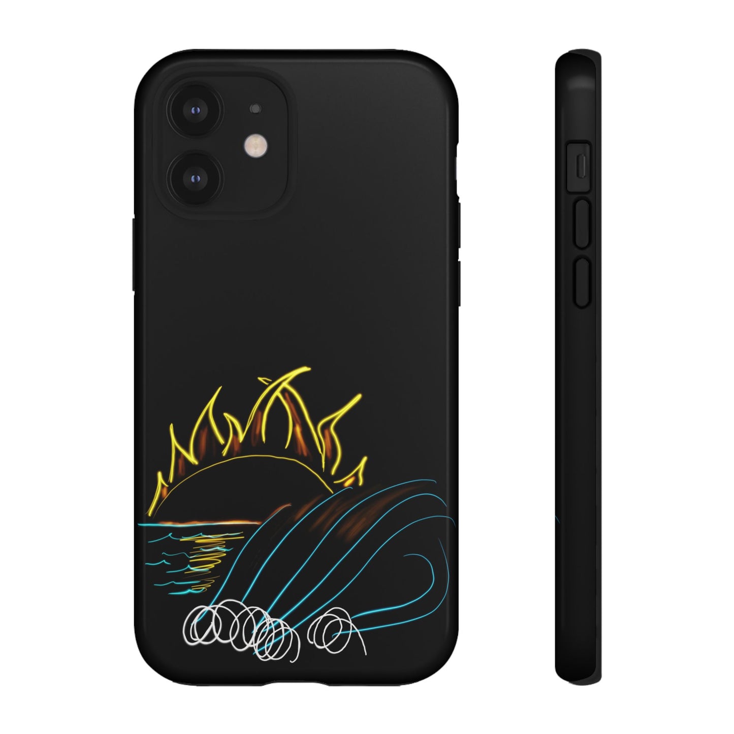 Wave- phone case matte/gloss 250 styles
