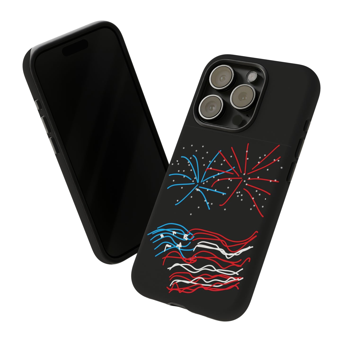 July 4th- Fireworks- Tough Cases- fits 46 phone styles