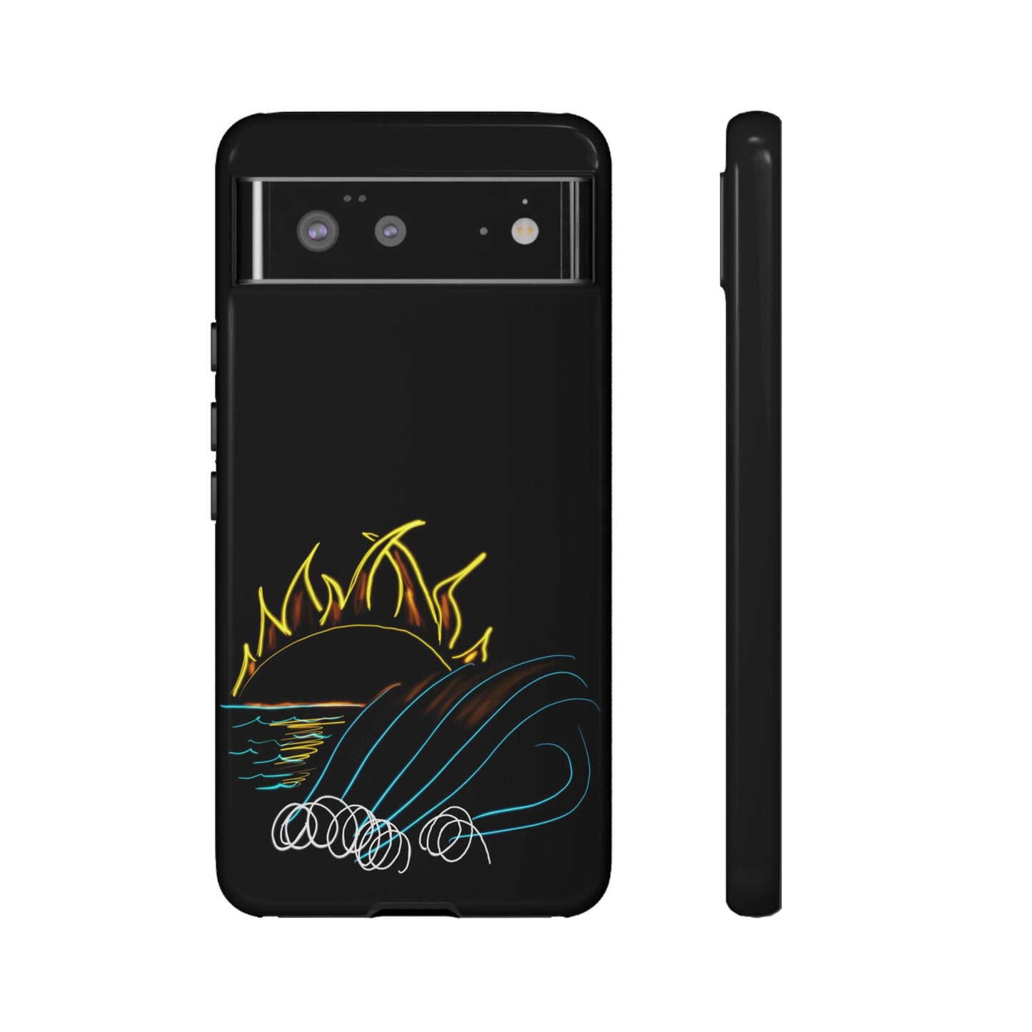 Wave- phone case matte/gloss 250 styles