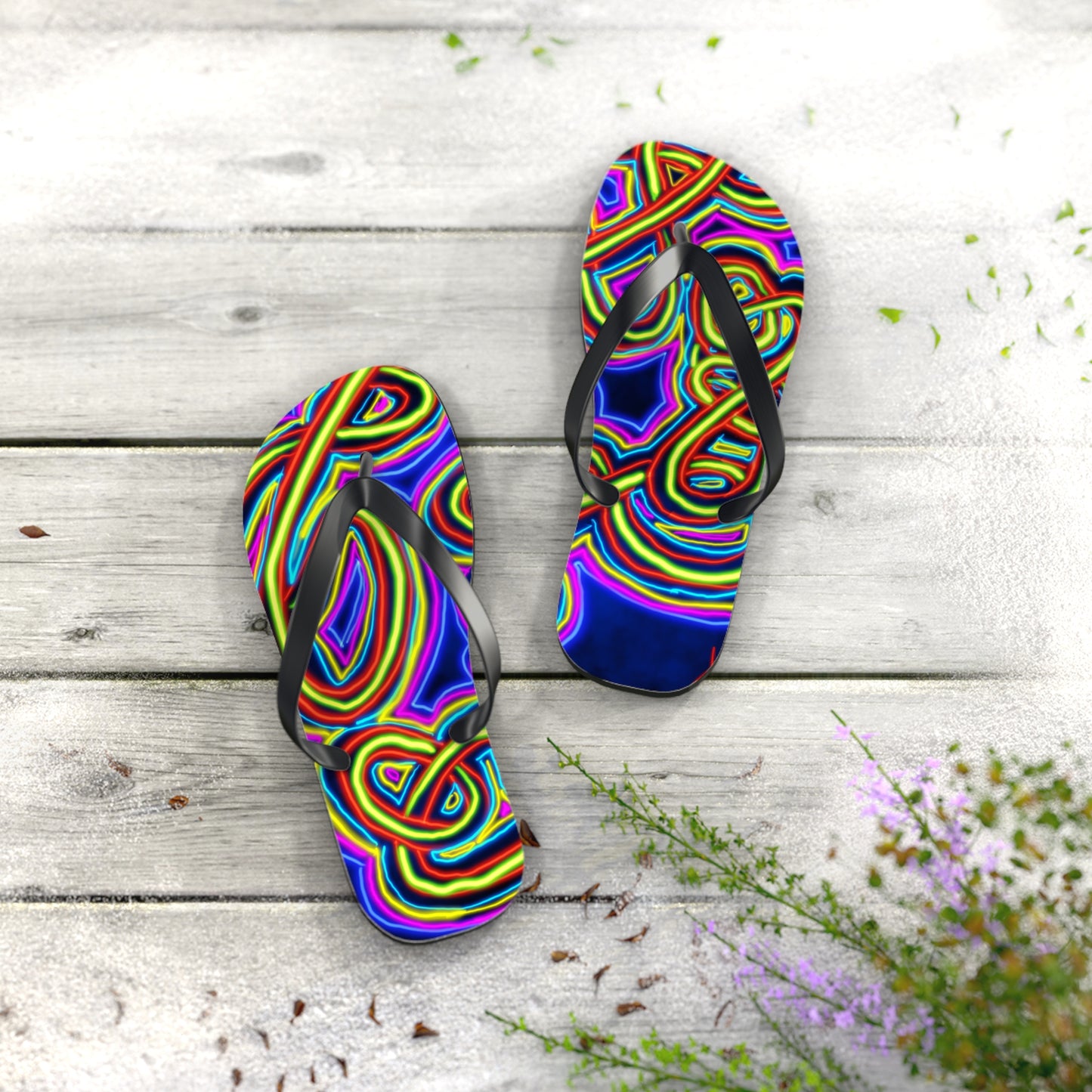 Abstract 05- Flip Flops, 4 sizes