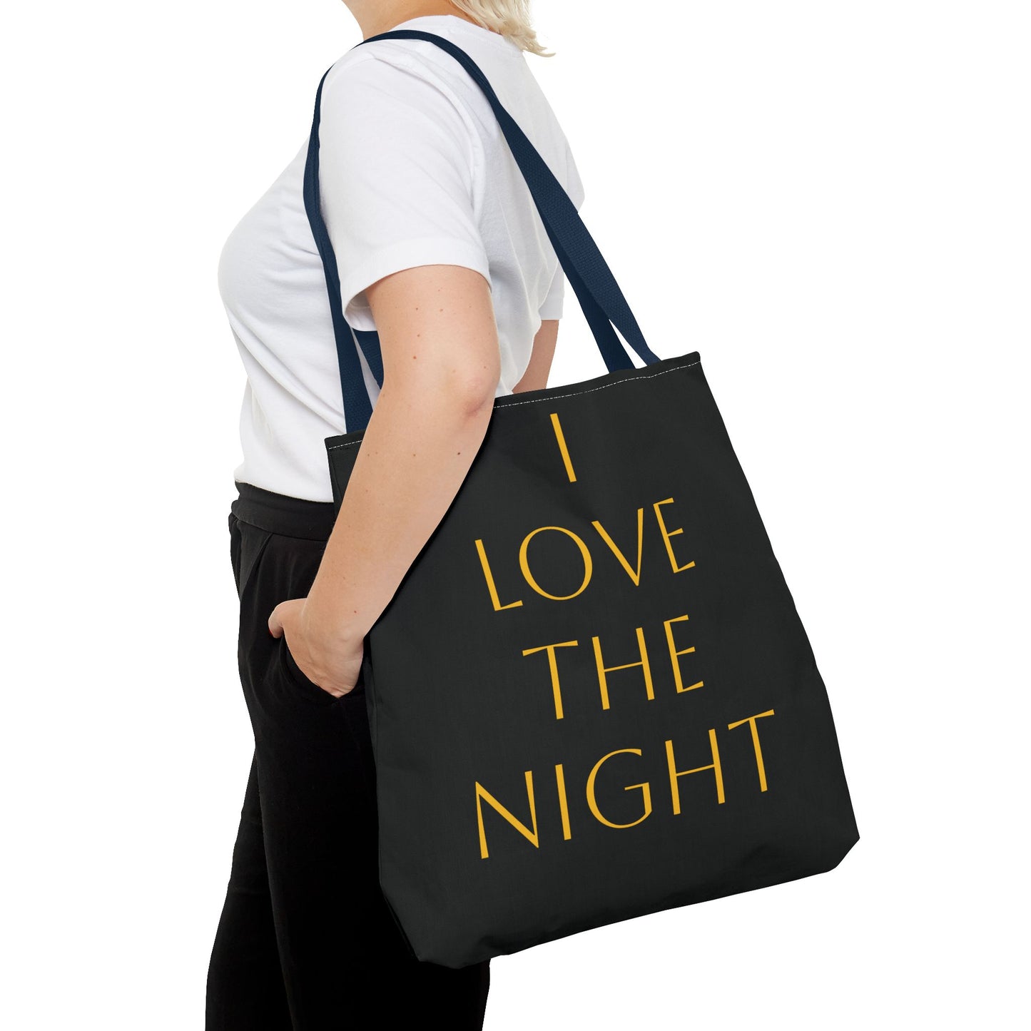 Wave / I love the Night- Tote Bag, 3 sizes