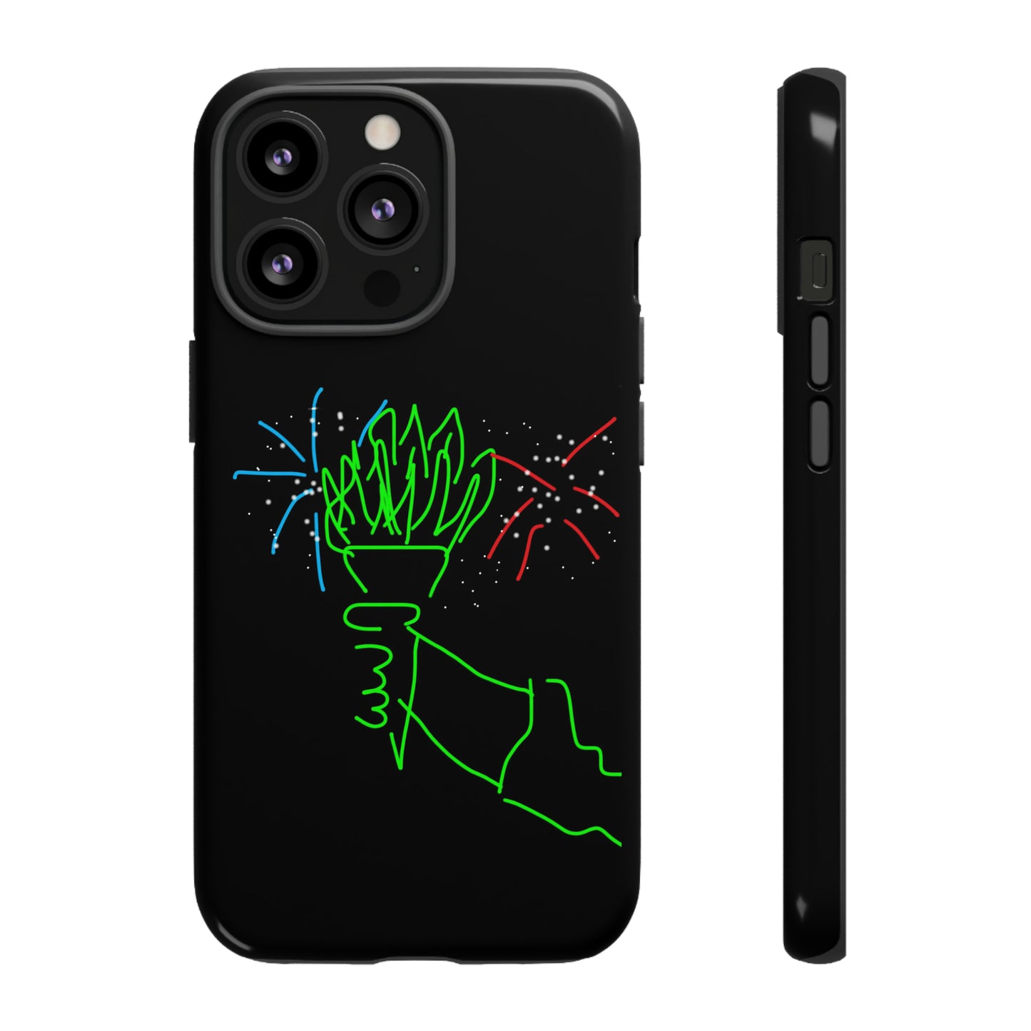 July 4th- Liberty- Tough Cases- fits 46 phone styles