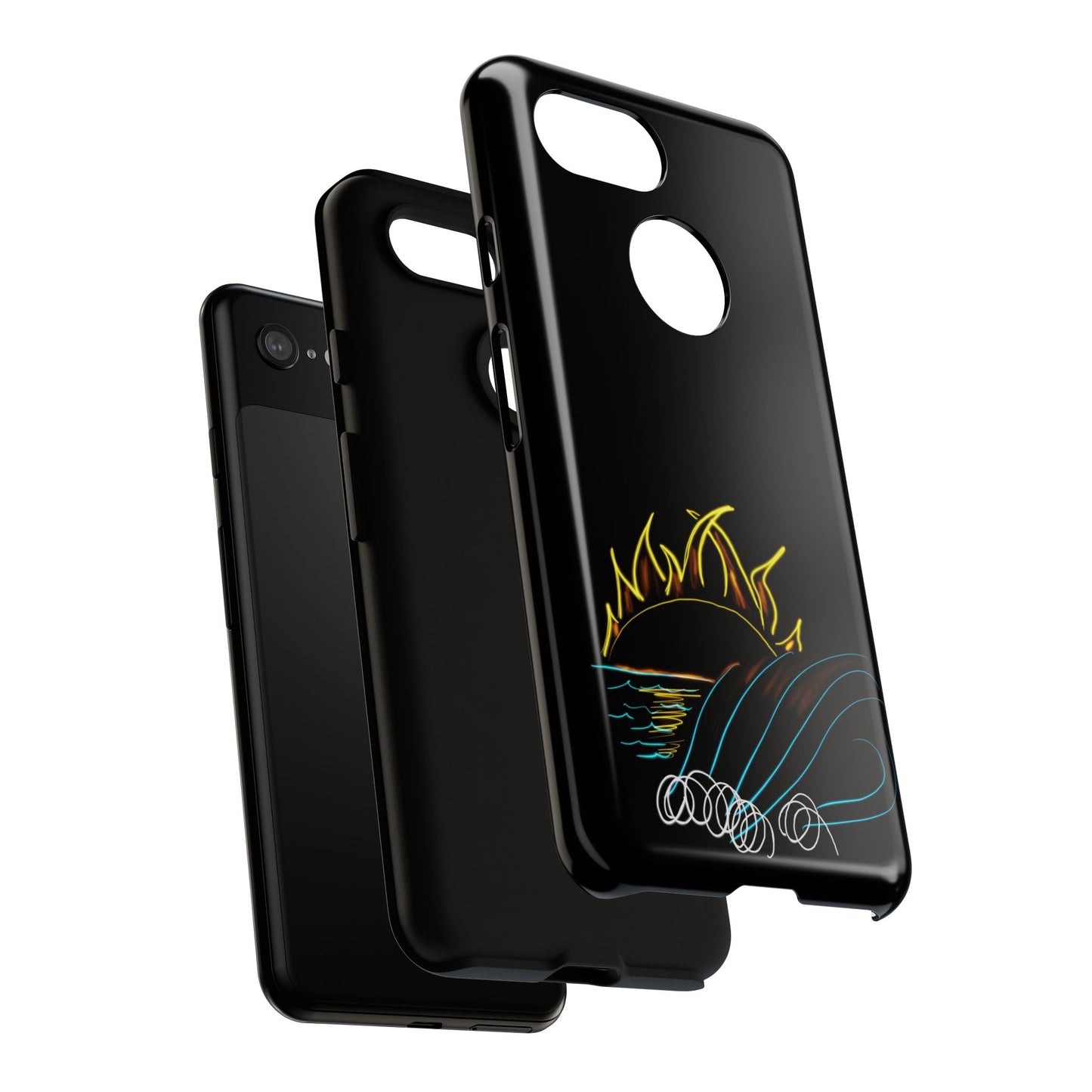 Wave- phone case matte/gloss 250 styles