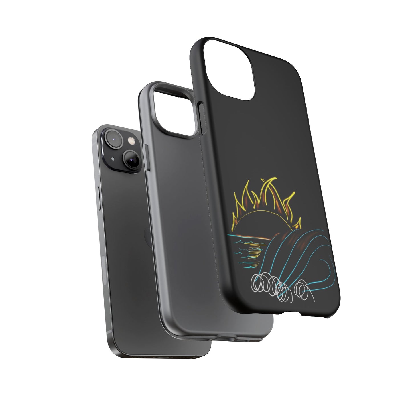 Wave- phone case matte/gloss 250 styles