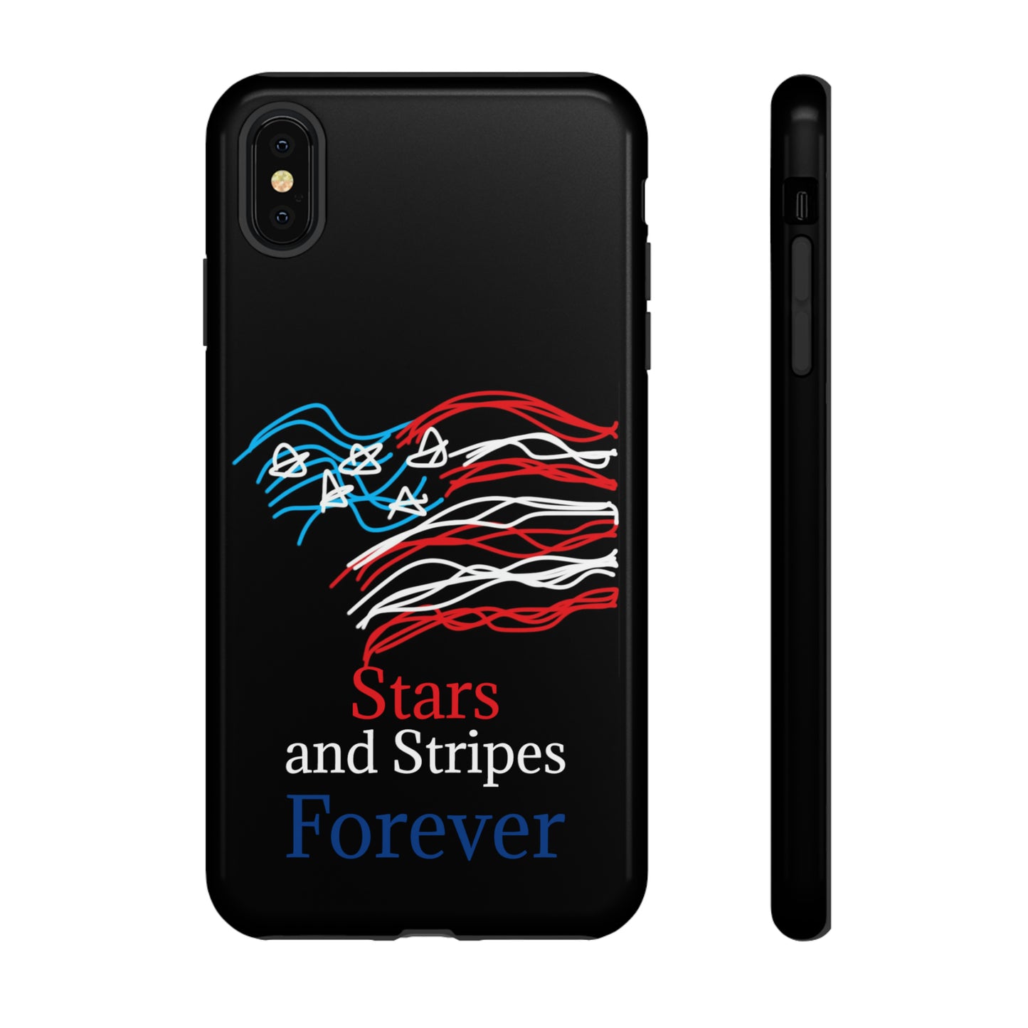 July 4th- Old Glory- Tough Cases- fits 46 styles of phones