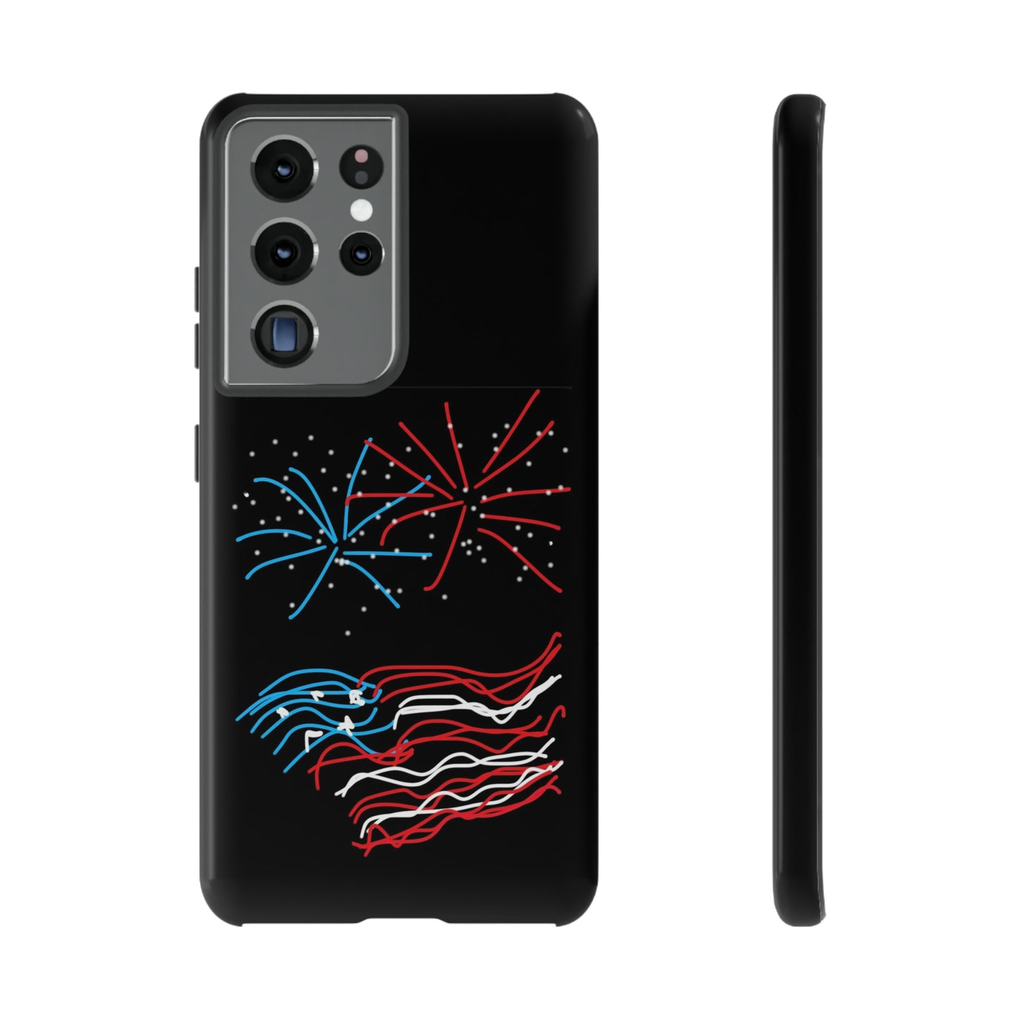 July 4th- Fireworks- Tough Cases- fits 46 phone styles