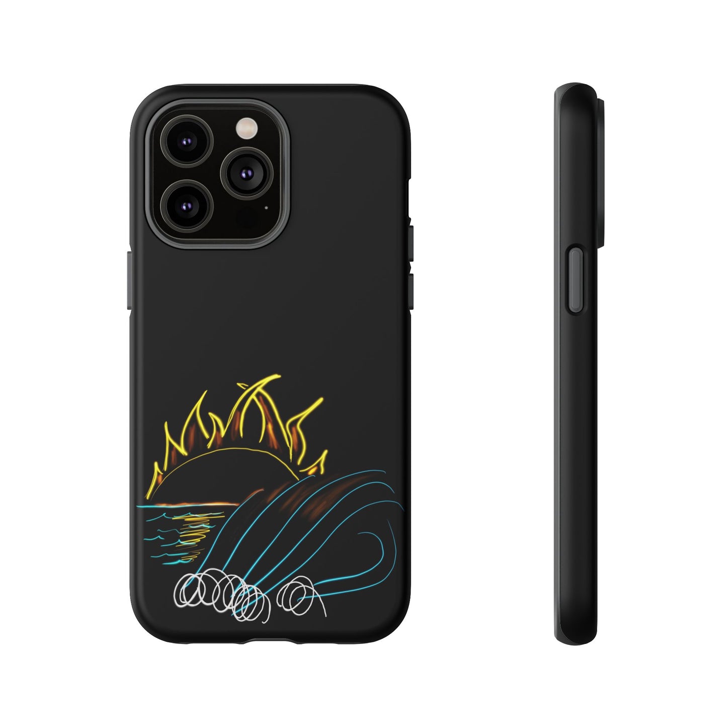 Wave- phone case matte/gloss 250 styles