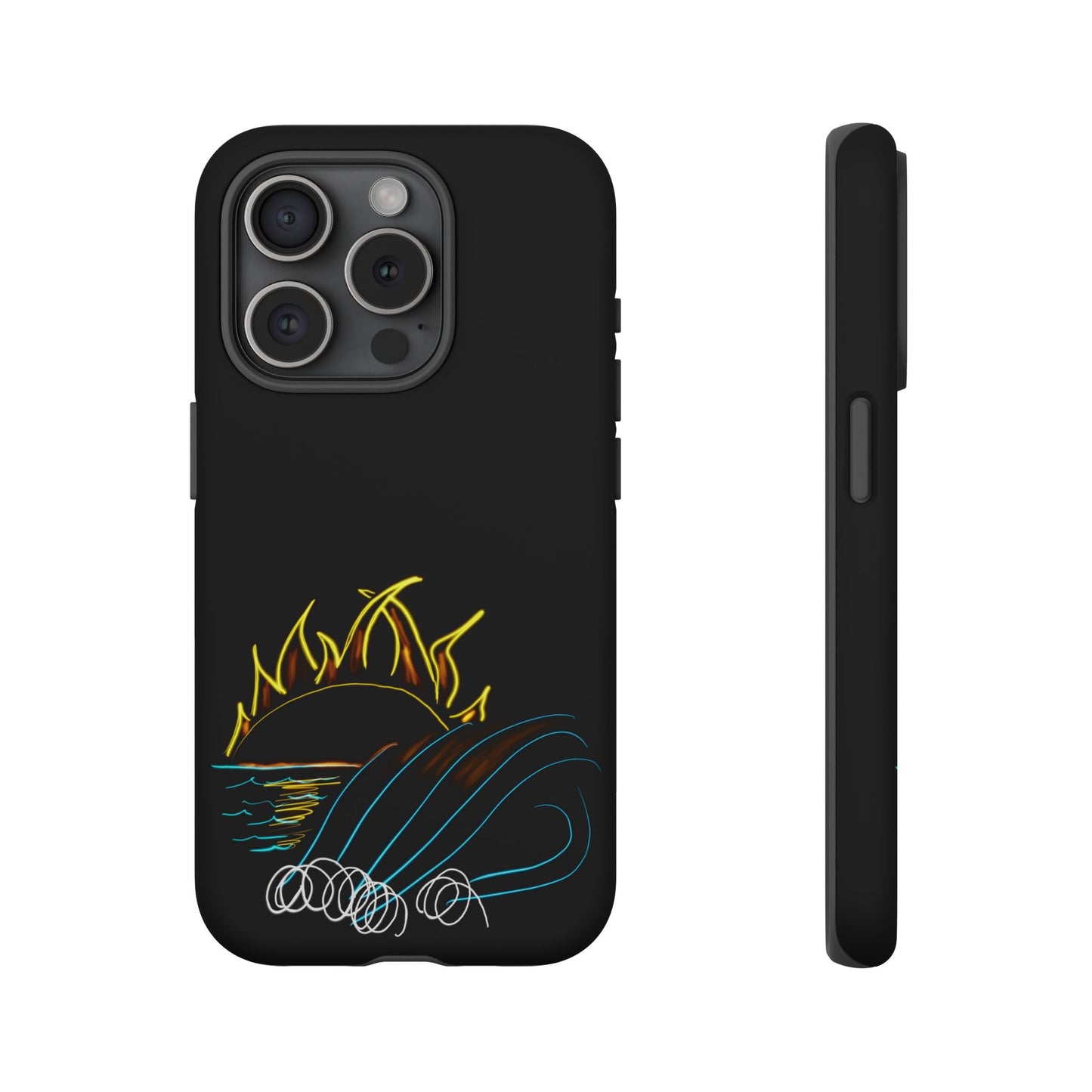 Wave- phone case matte/gloss 250 styles