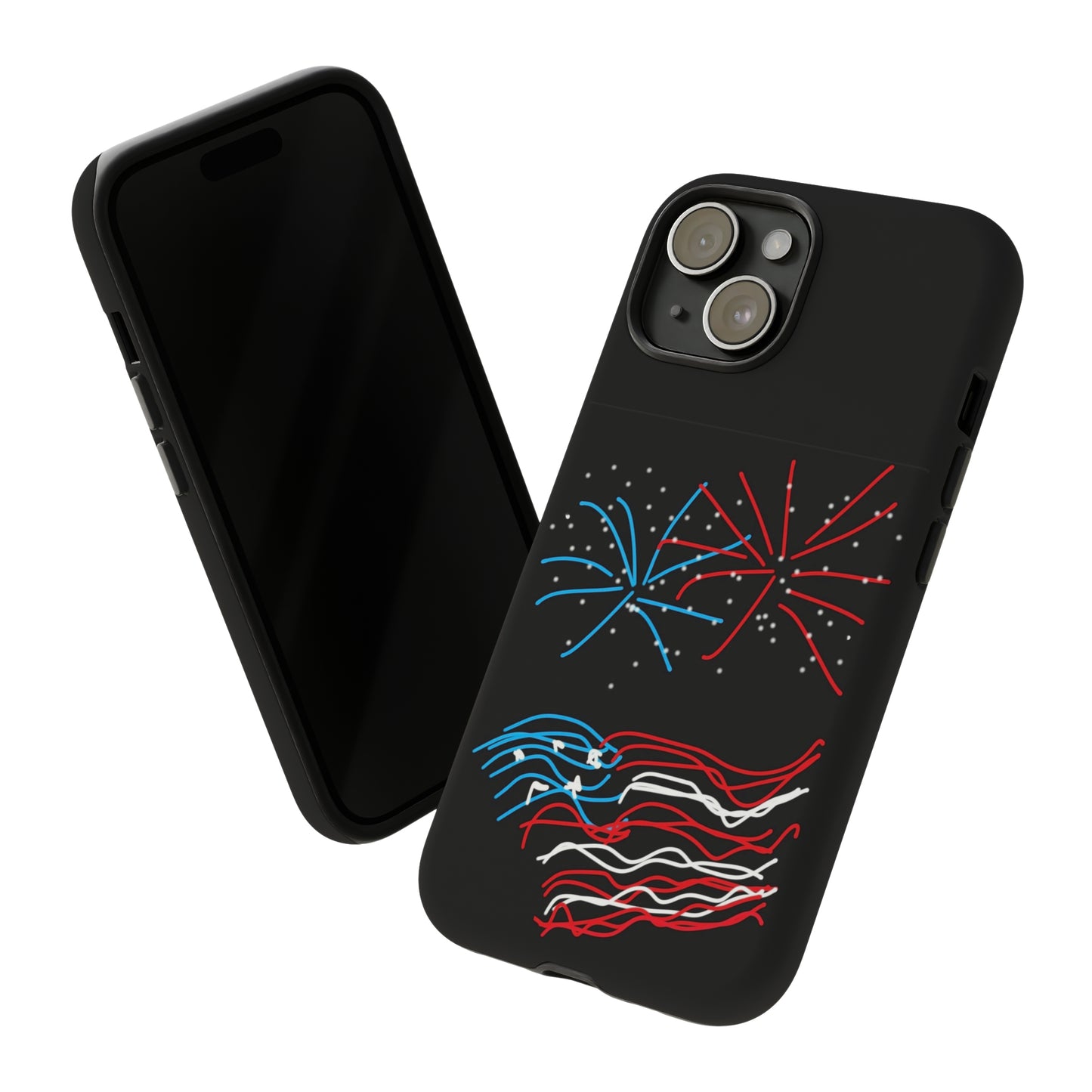 July 4th- Fireworks- Tough Cases- fits 46 phone styles