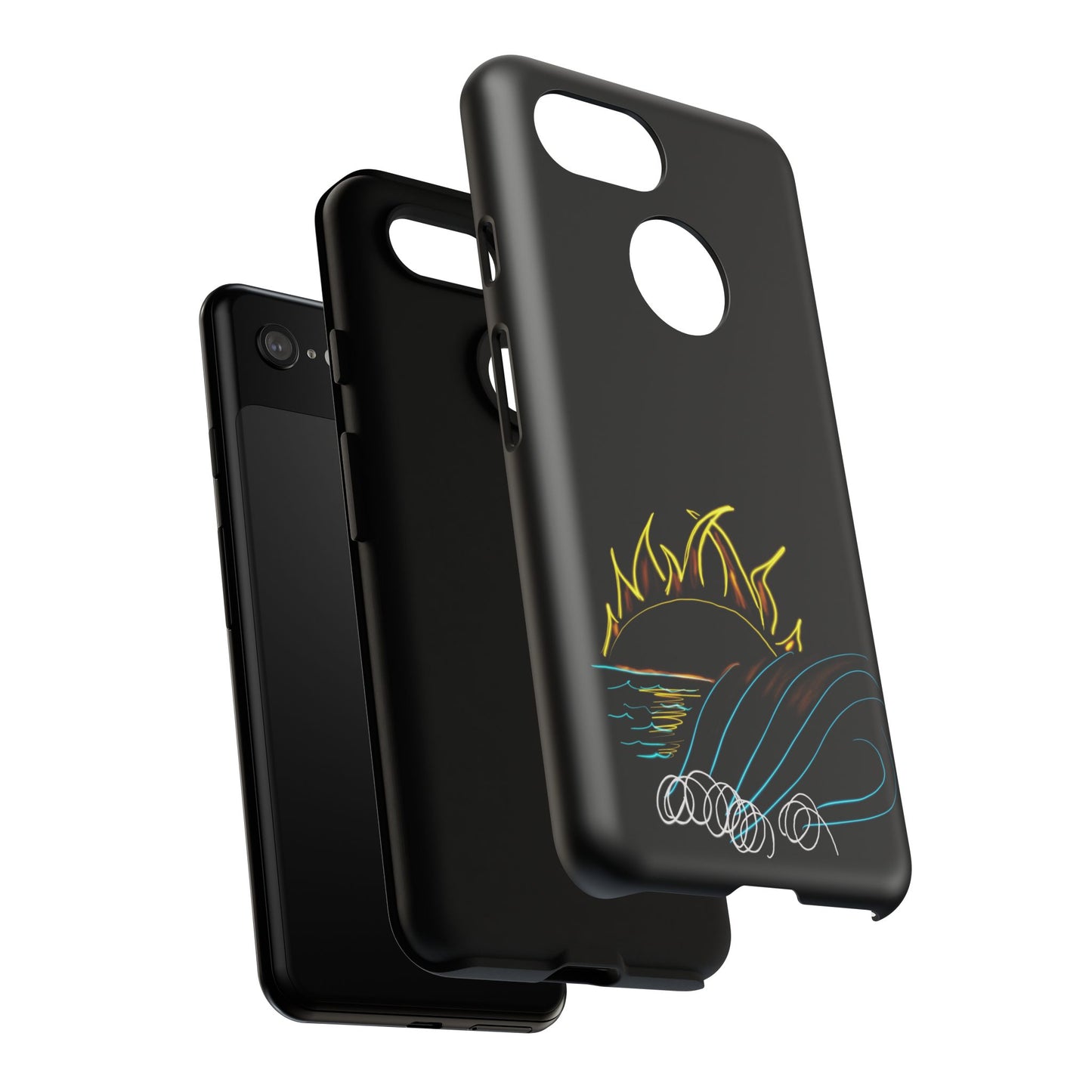 Wave- phone case matte/gloss 250 styles