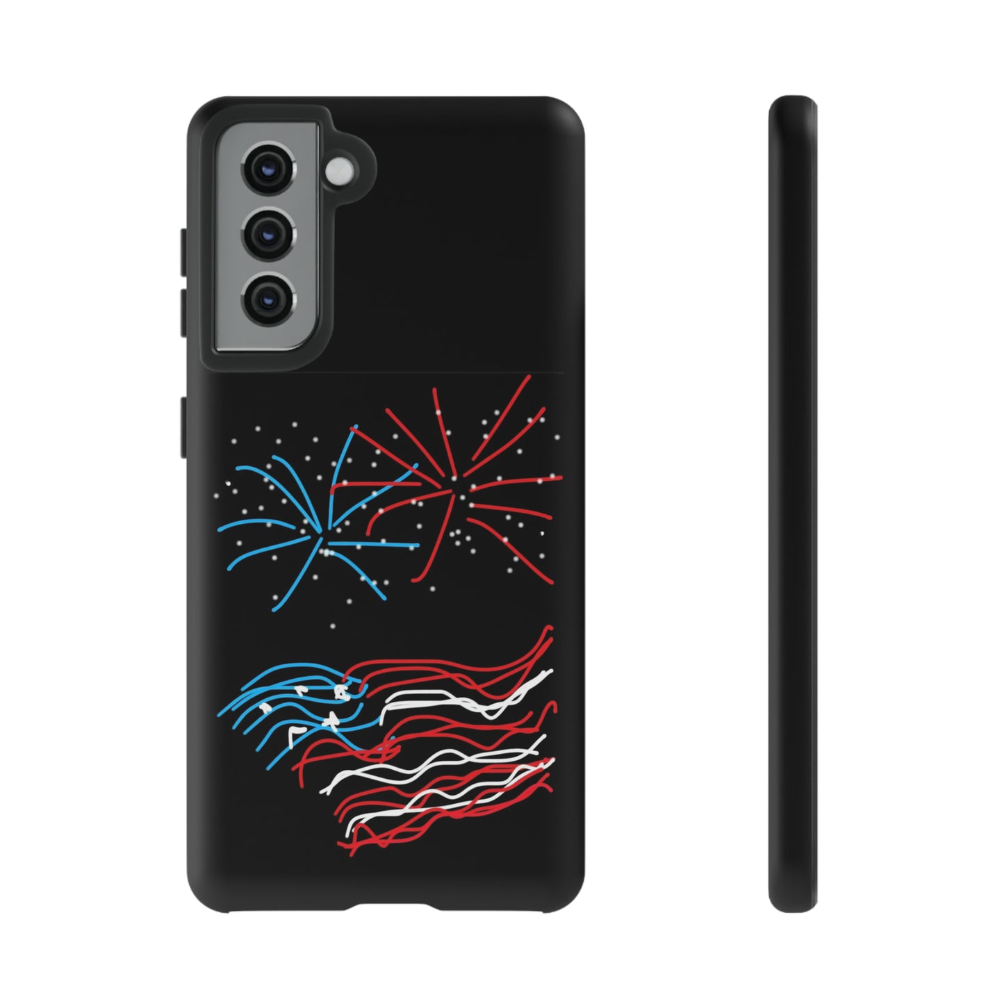 July 4th- Fireworks- Tough Cases- fits 46 phone styles