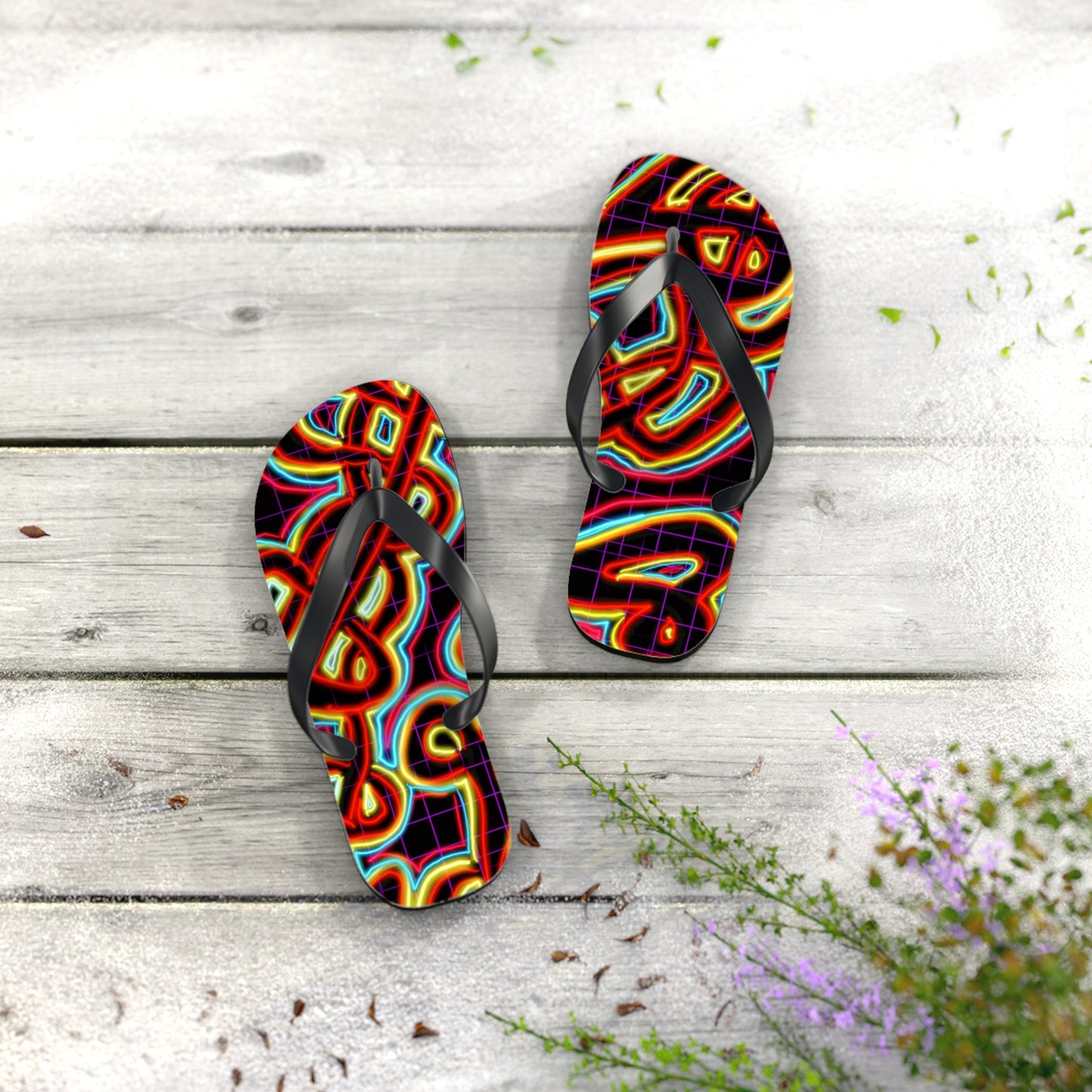 Abstract 04- Flip Flops, 4 sizes