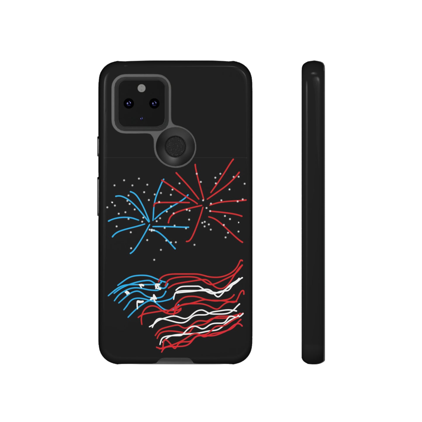 July 4th- Fireworks- Tough Cases- fits 46 phone styles