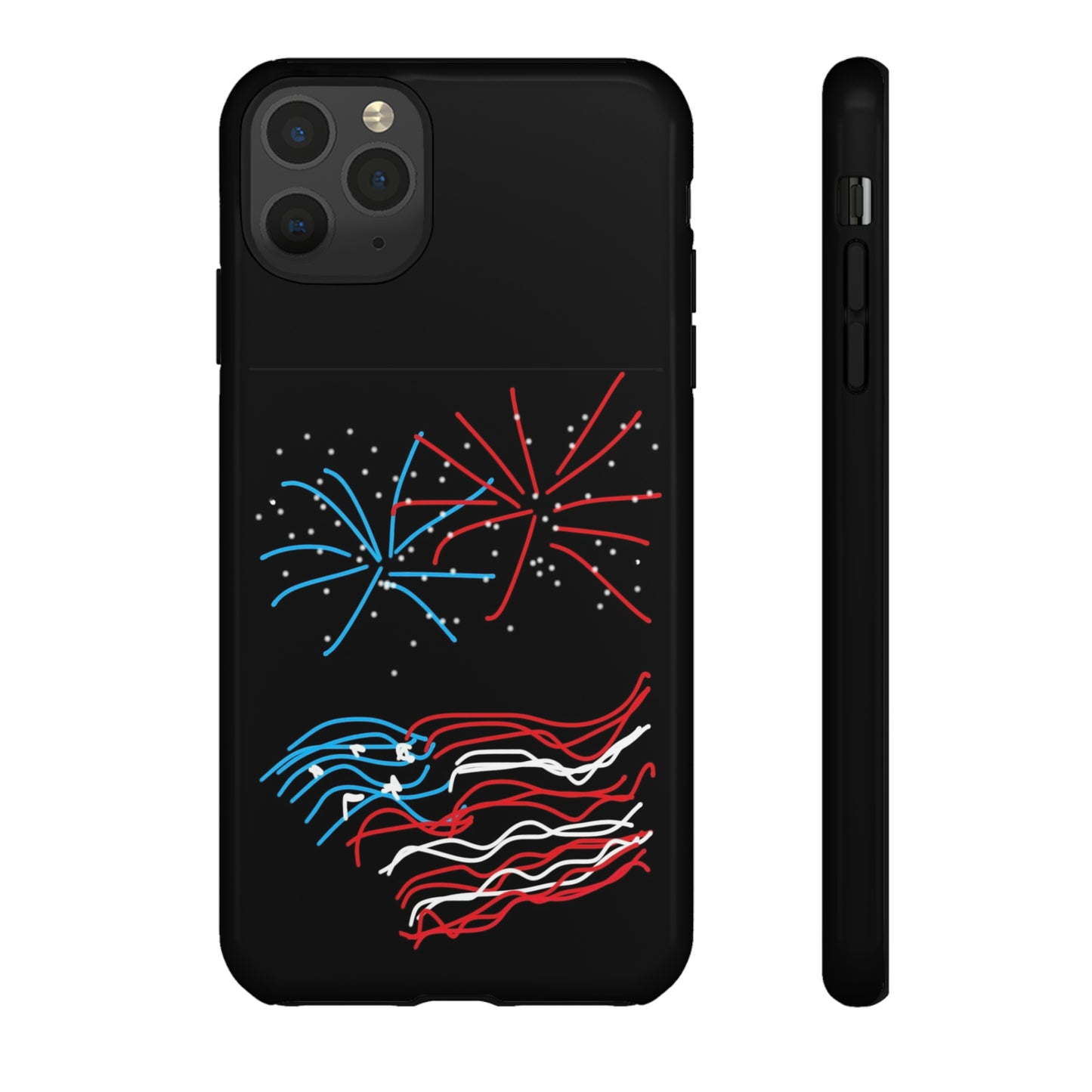 July 4th- Fireworks- Tough Cases- fits 46 phone styles