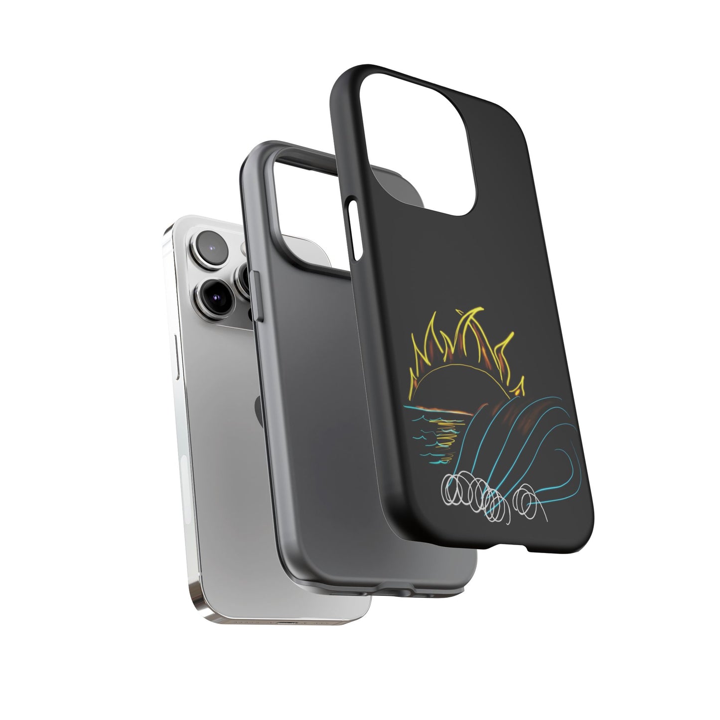 Wave- phone case matte/gloss 250 styles