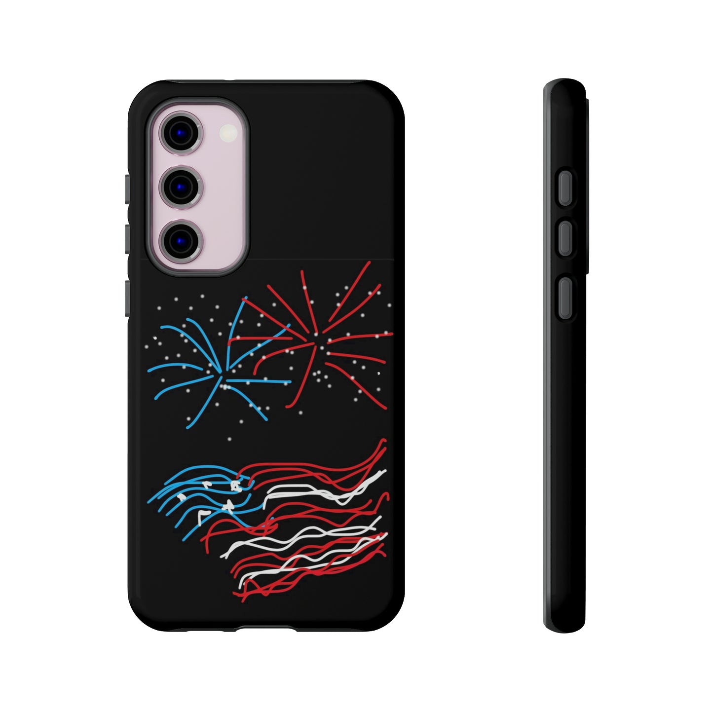 July 4th- Fireworks- Tough Cases- fits 46 phone styles