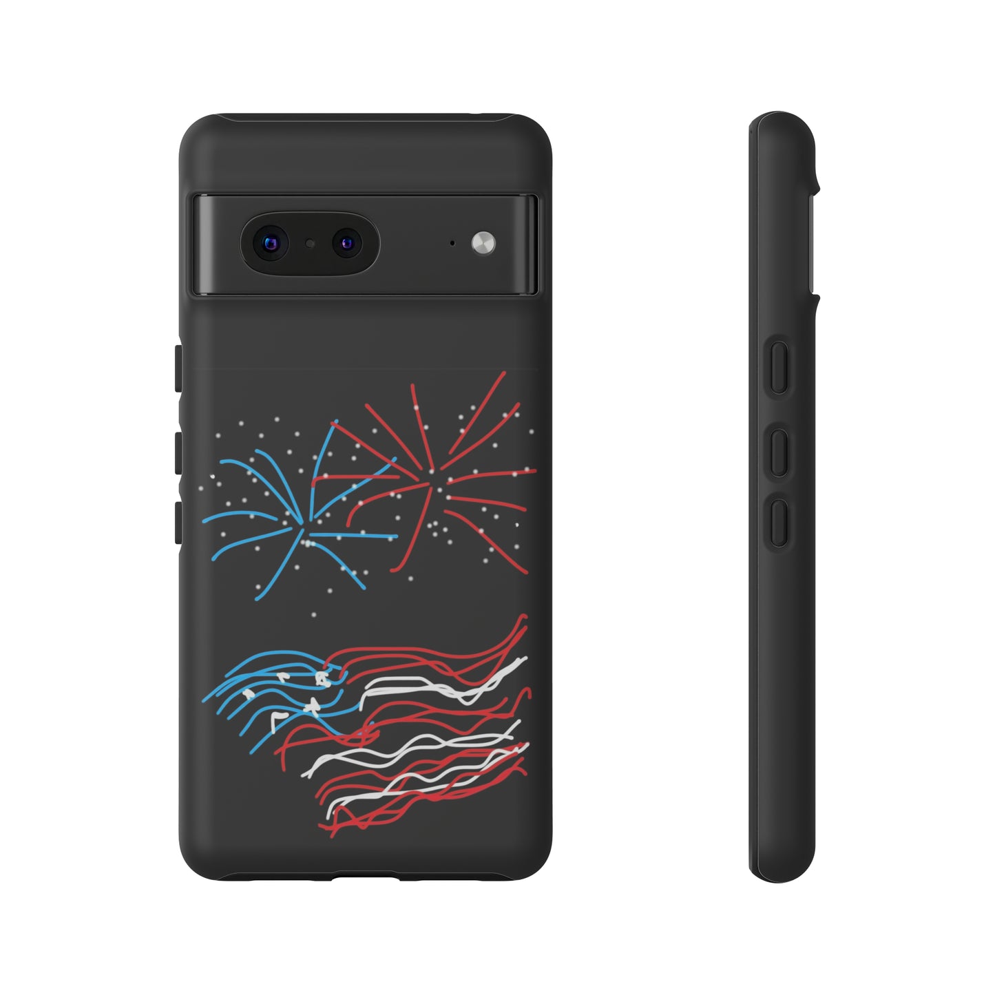 July 4th- Fireworks- Tough Cases- fits 46 phone styles