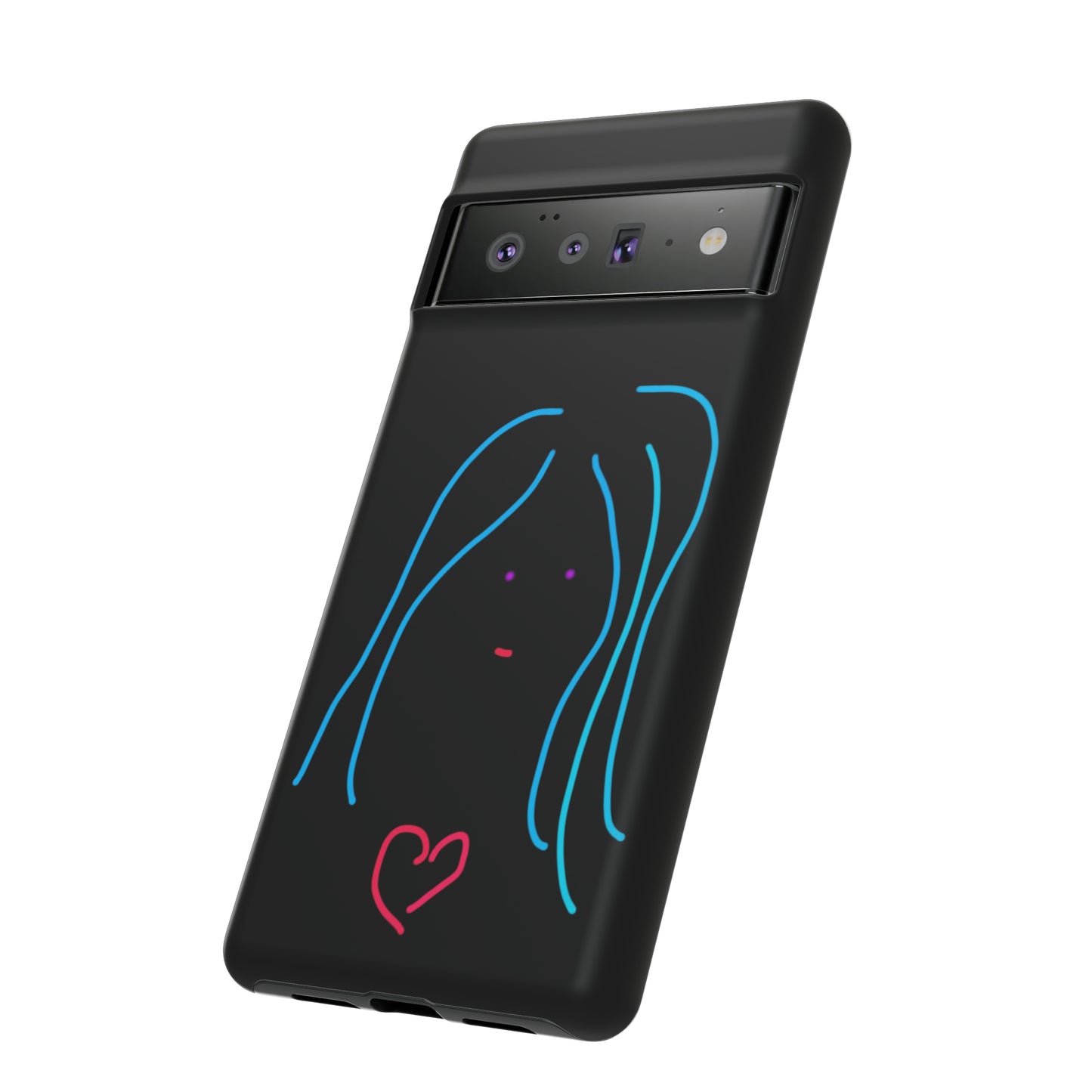 Heart Girl- Tough Cases- 46 Phone Styles