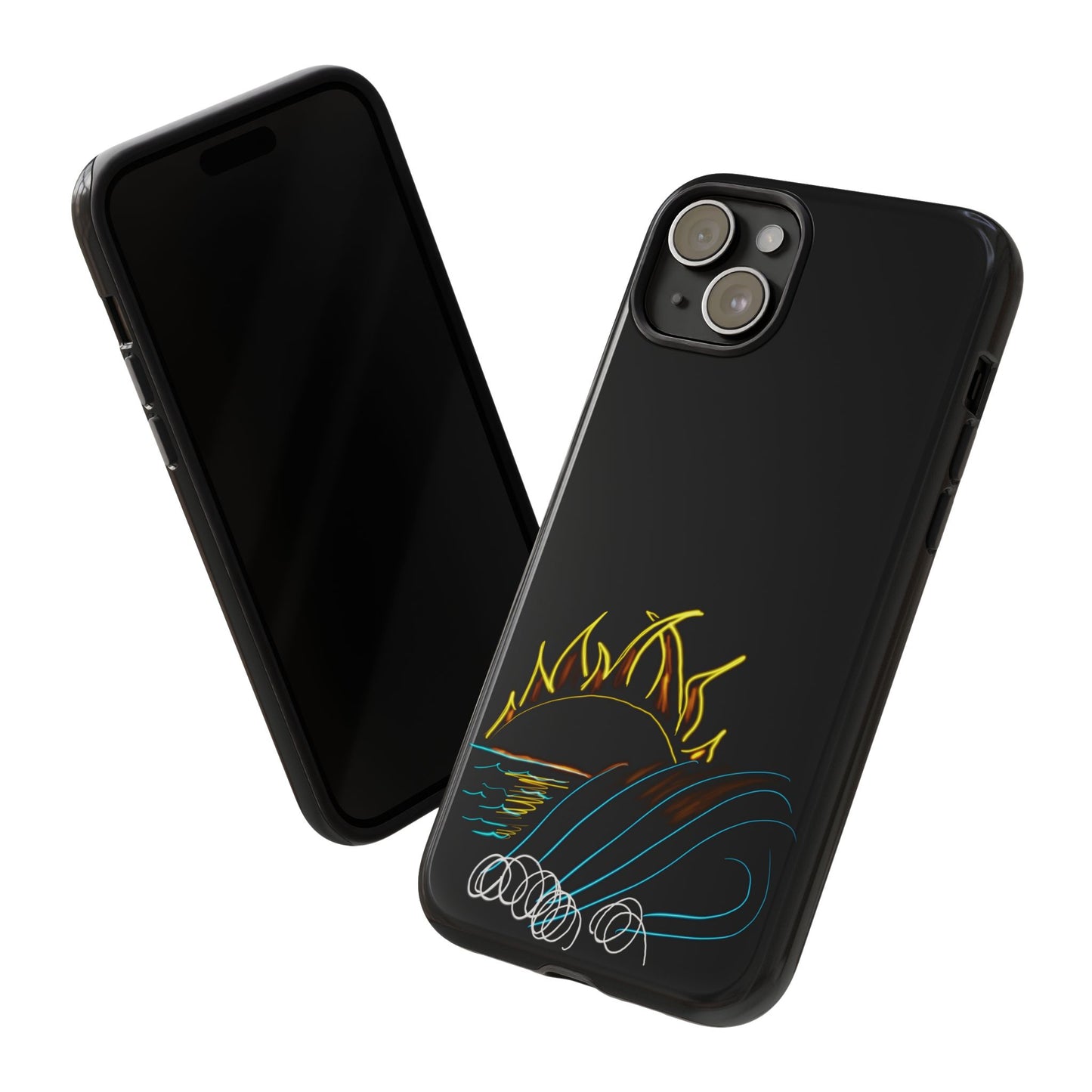 Wave- phone case matte/gloss 250 styles