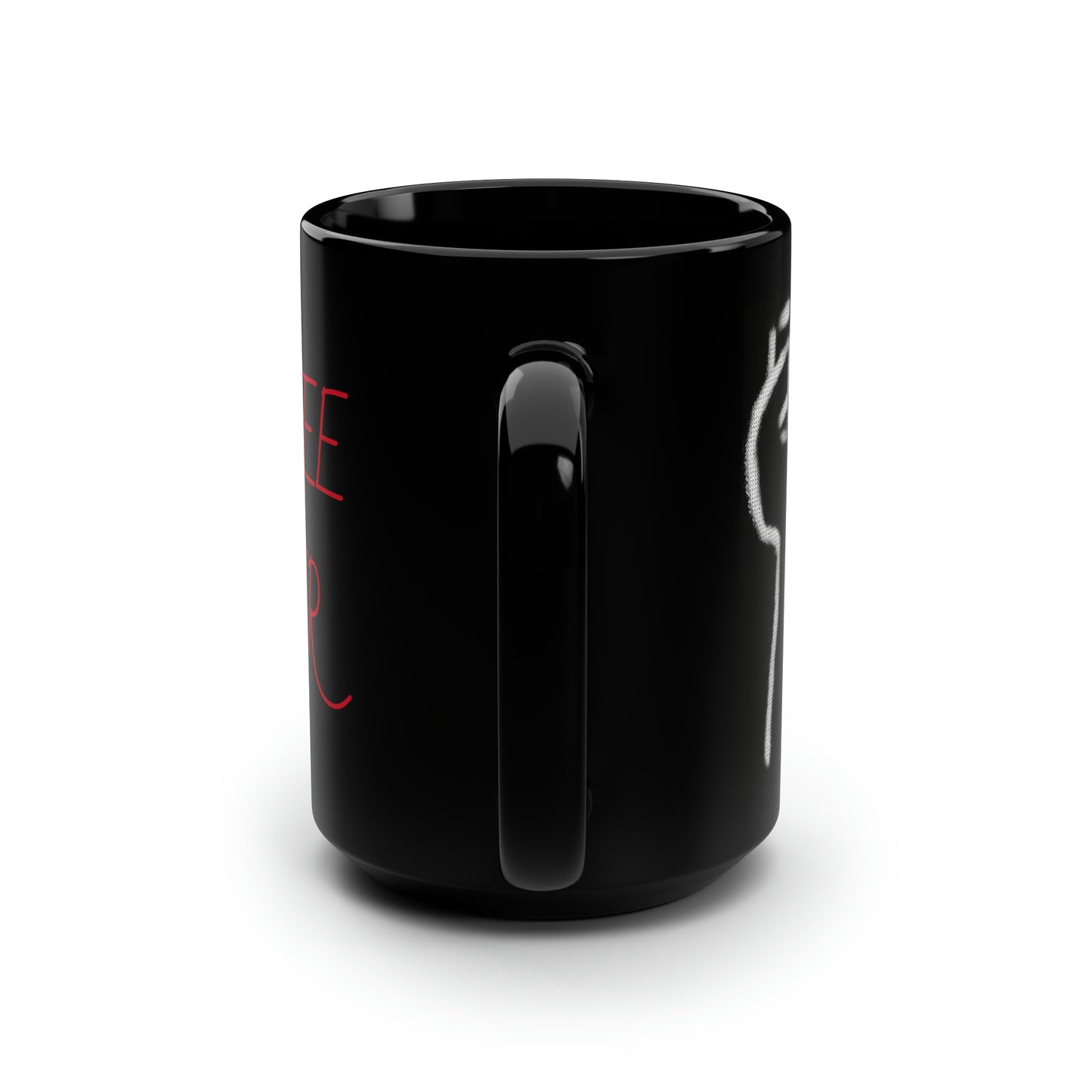 Tattoo- Black Mug, 15oz- Coffee Lover