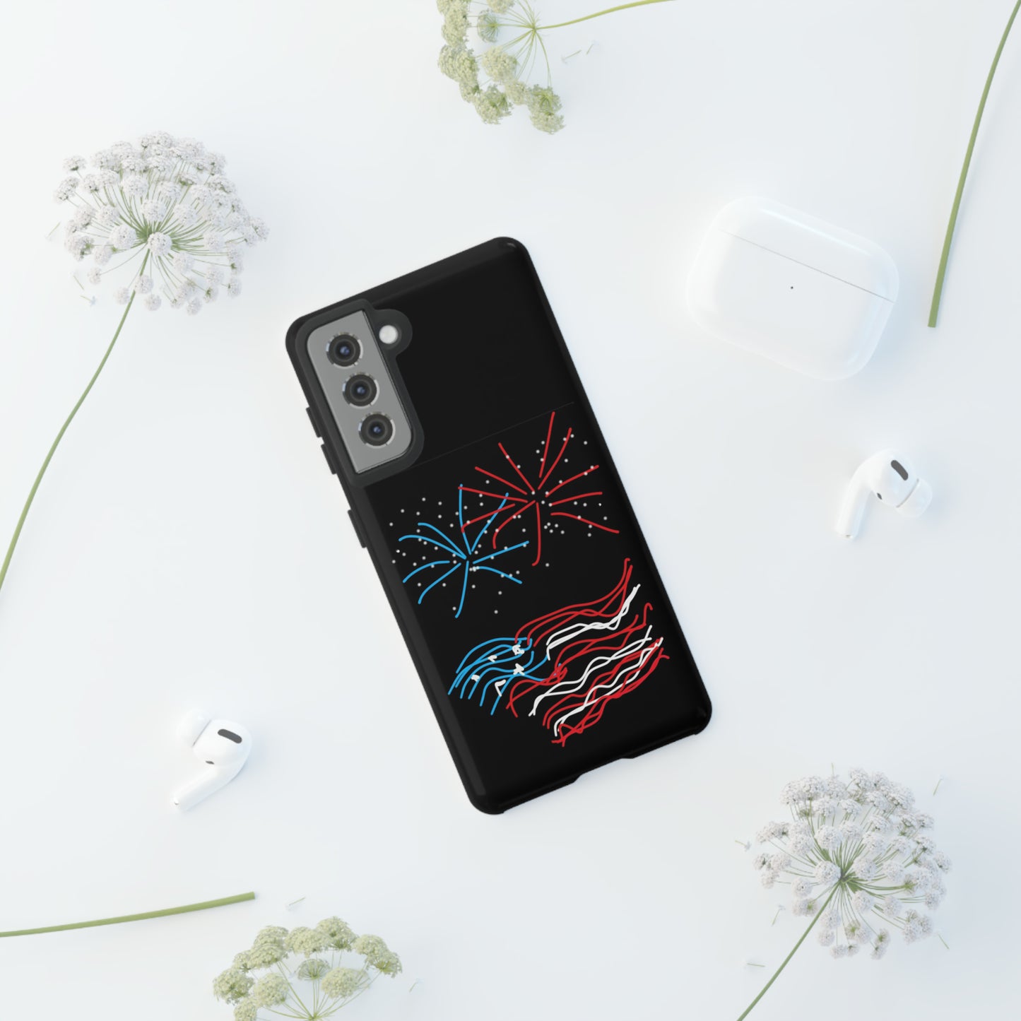 July 4th- Fireworks- Tough Cases- fits 46 phone styles