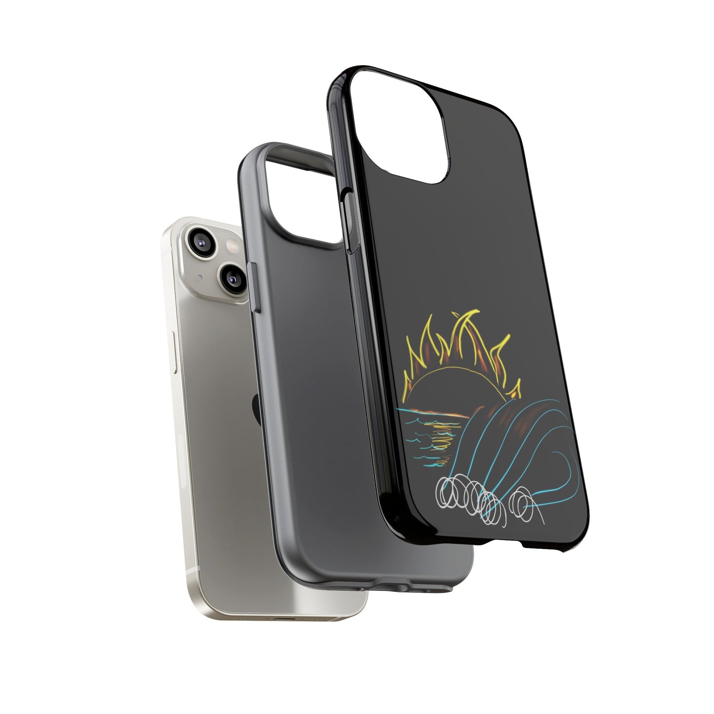 Wave- phone case matte/gloss 250 styles