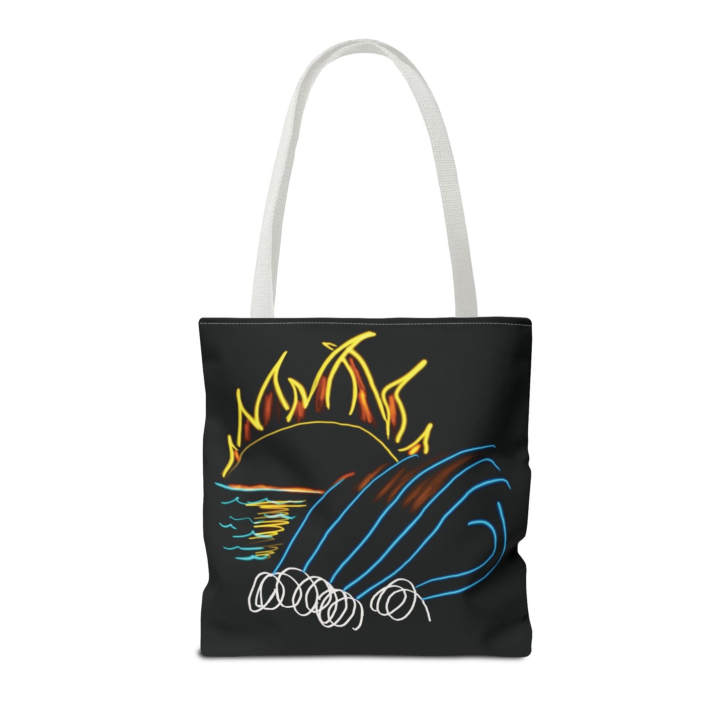 Wave / I love the Night- Tote Bag, 3 sizes