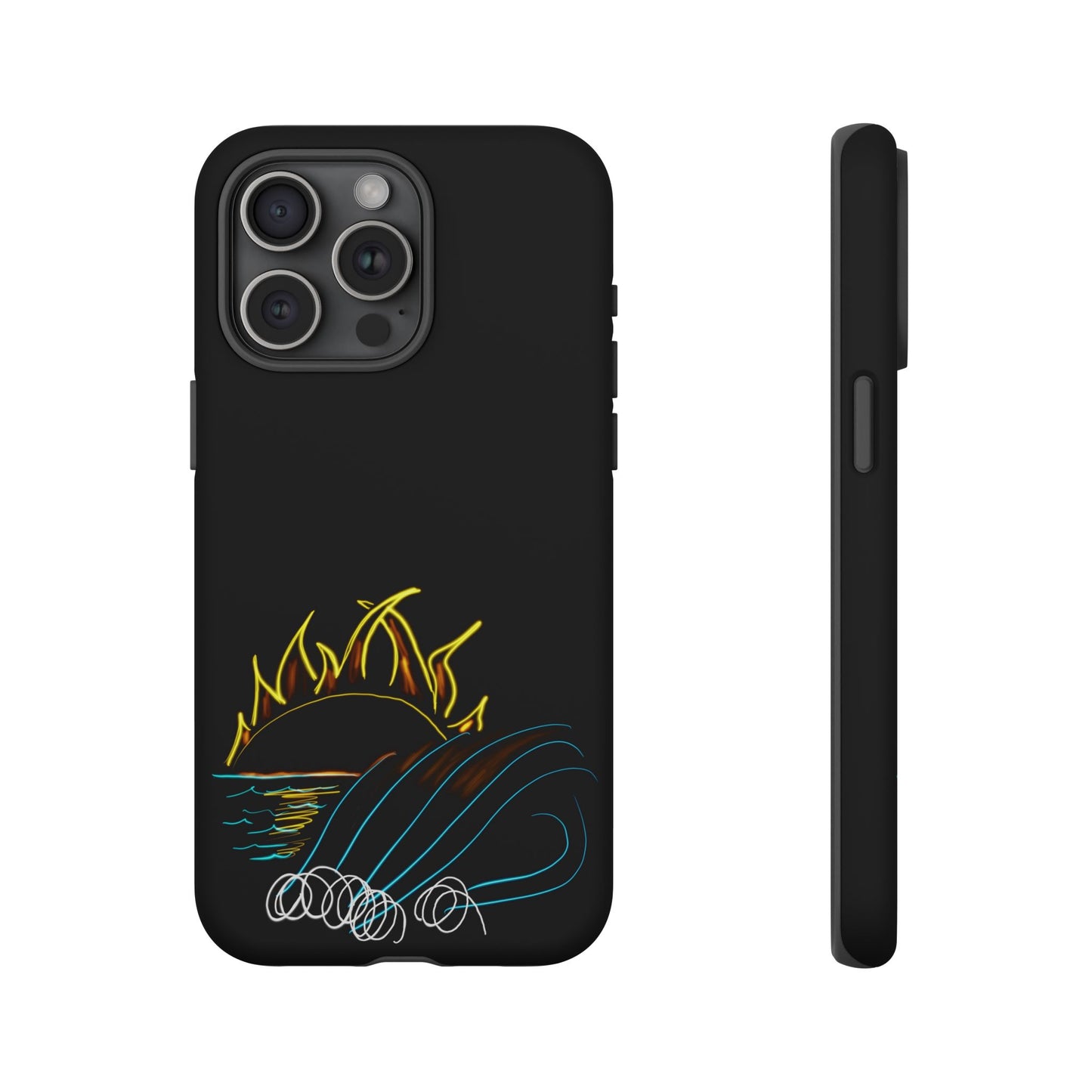 Wave- phone case matte/gloss 250 styles