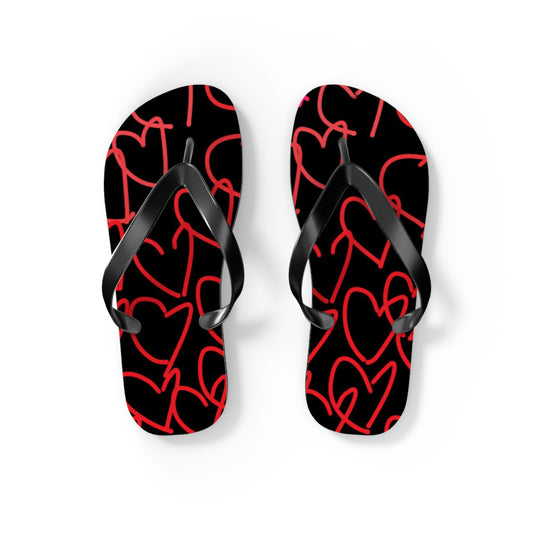 Million Hearts- Flip Flops, 4 sizes