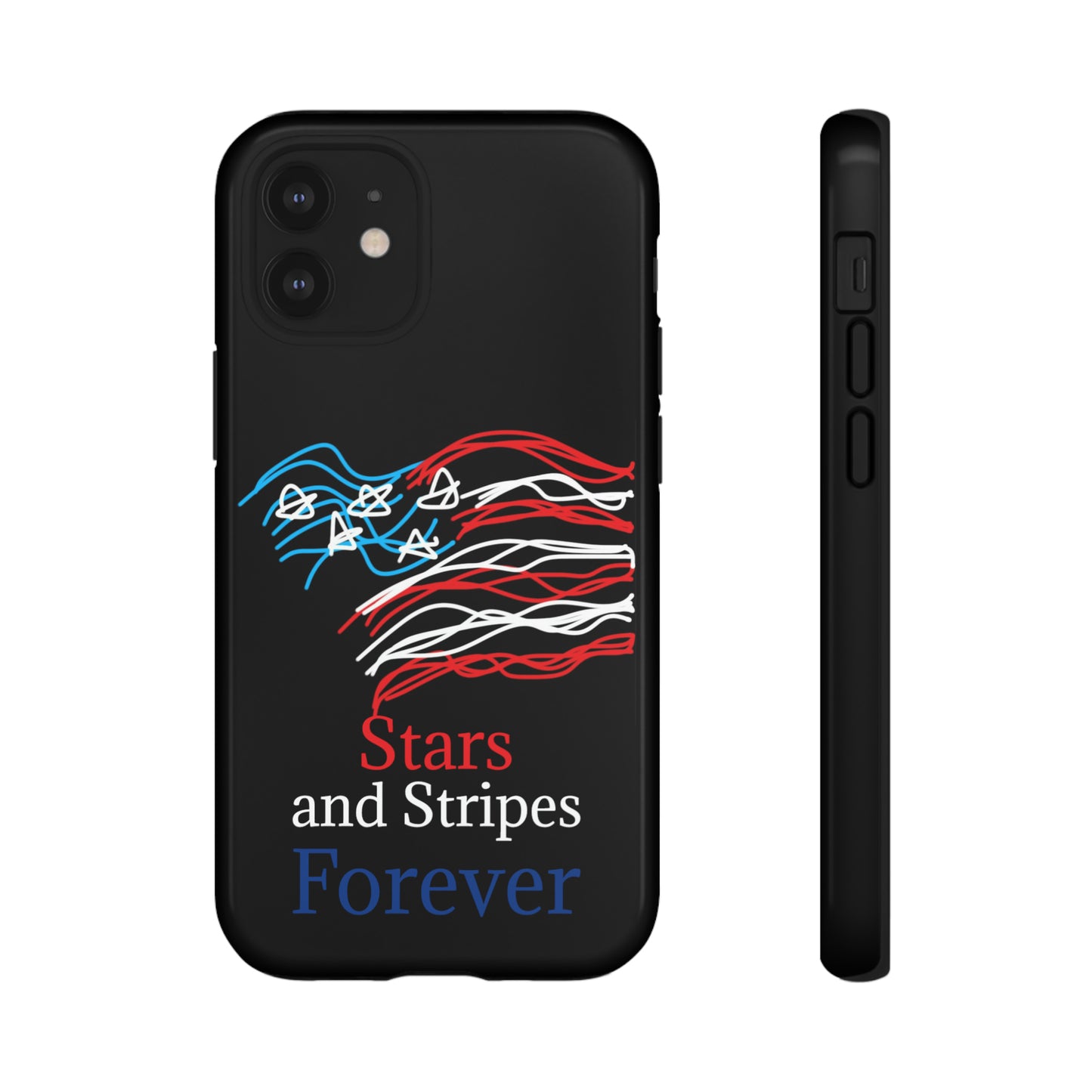 July 4th- Old Glory- Tough Cases- fits 46 styles of phones