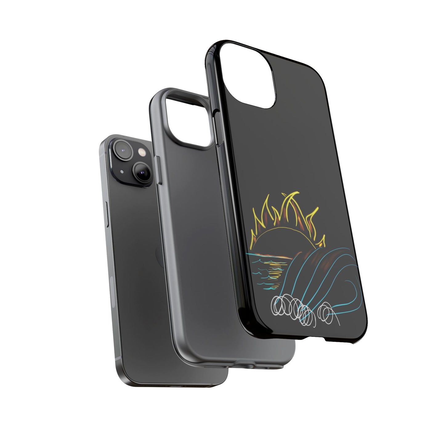 Wave- phone case matte/gloss 250 styles