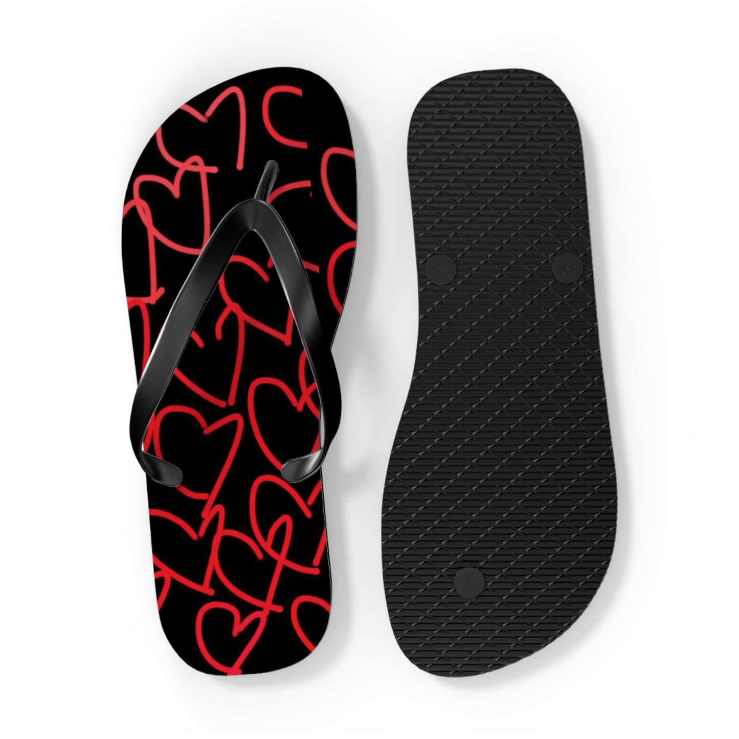 Million Hearts- Flip Flops, 4 sizes