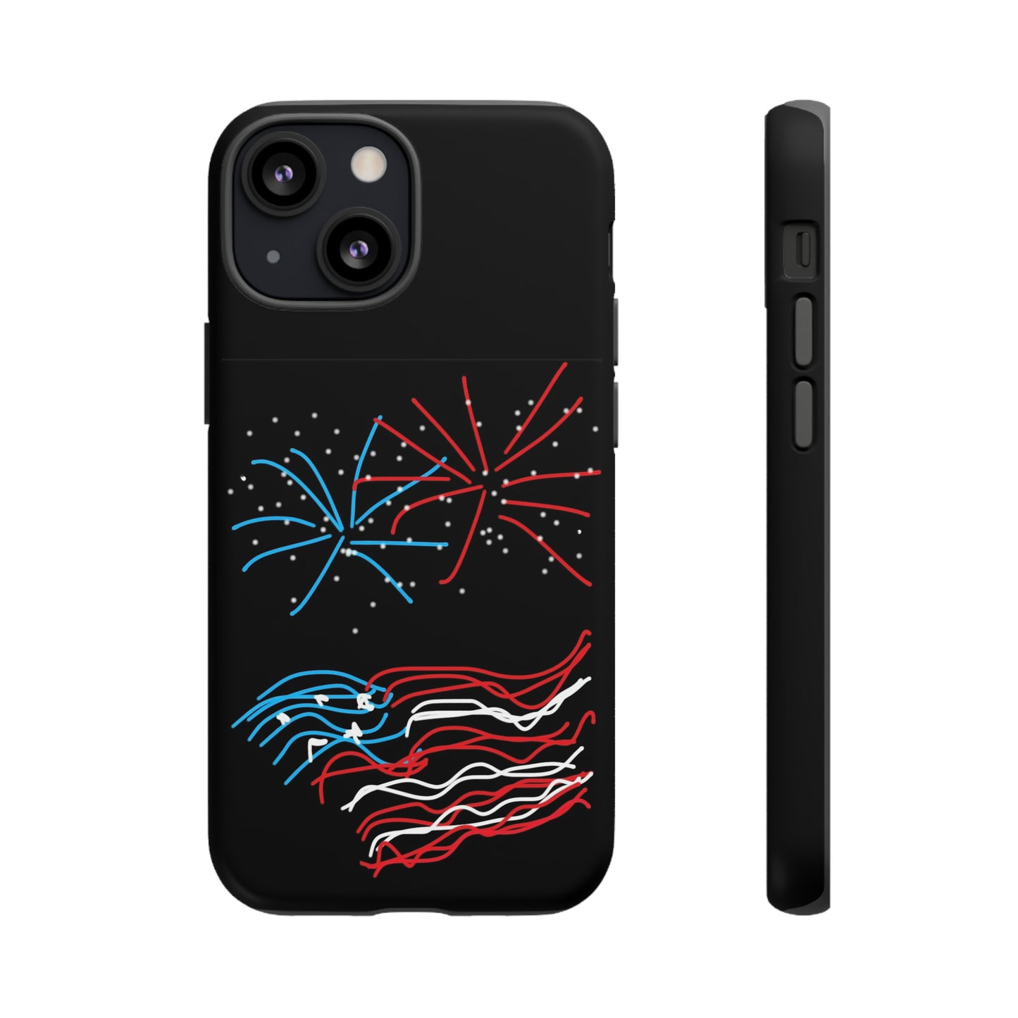 July 4th- Fireworks- Tough Cases- fits 46 phone styles