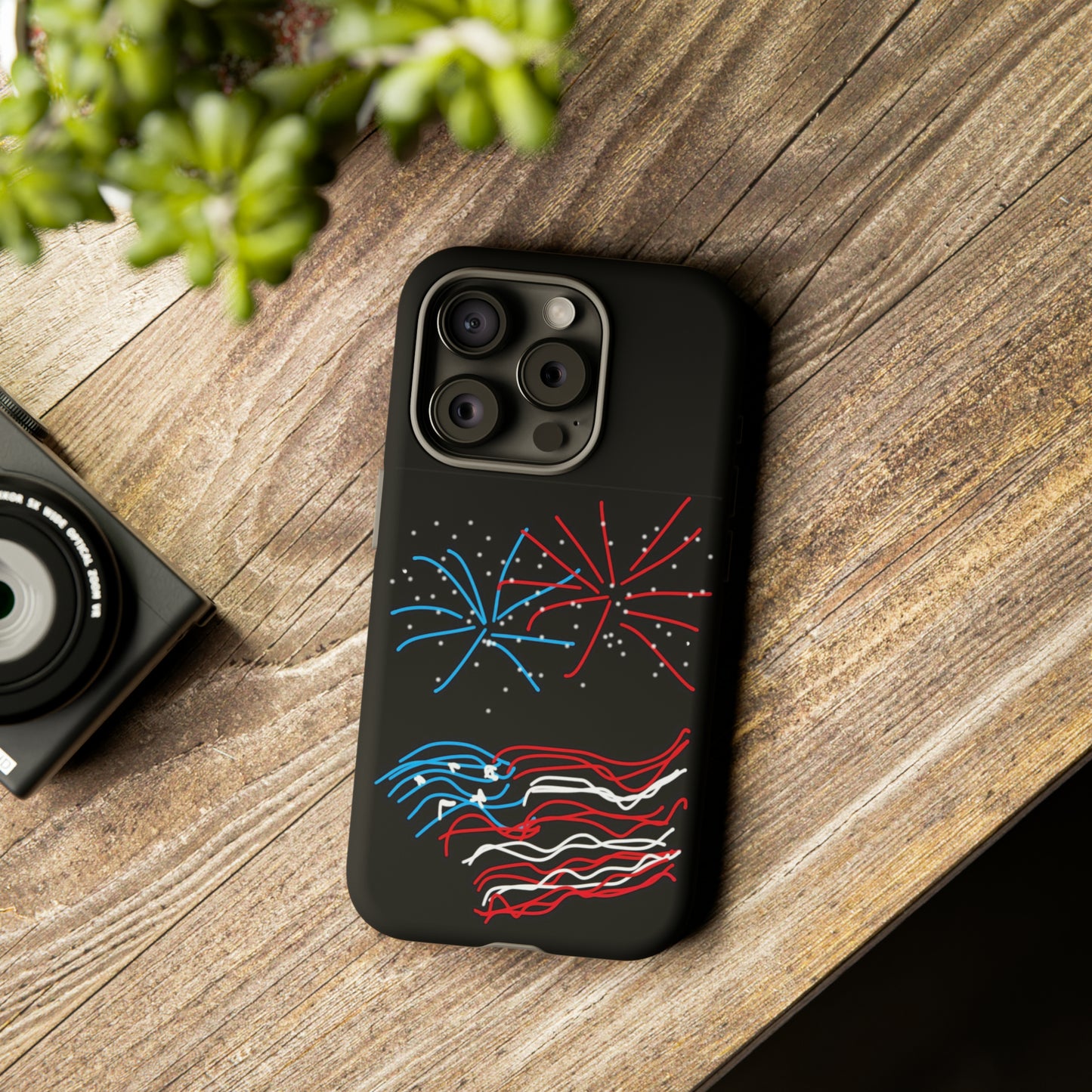 July 4th- Fireworks- Tough Cases- fits 46 phone styles