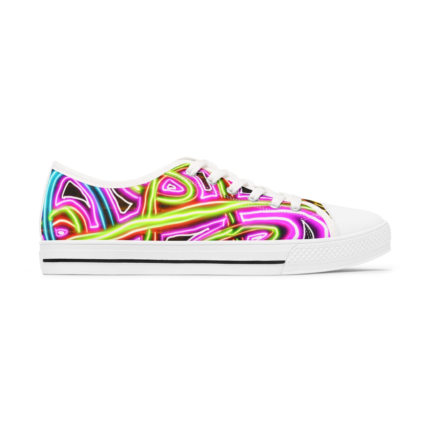 Abstract Jeanne-Low Top Sneakers for Women