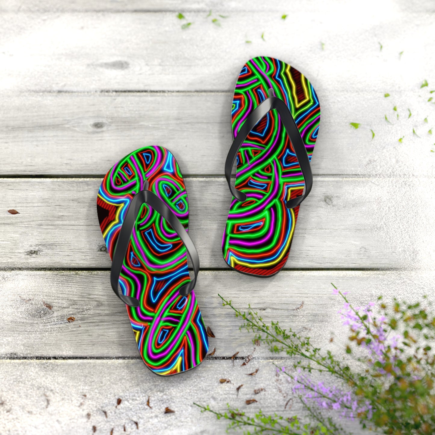 Abstract 06- Flip Flops, 4 sizes
