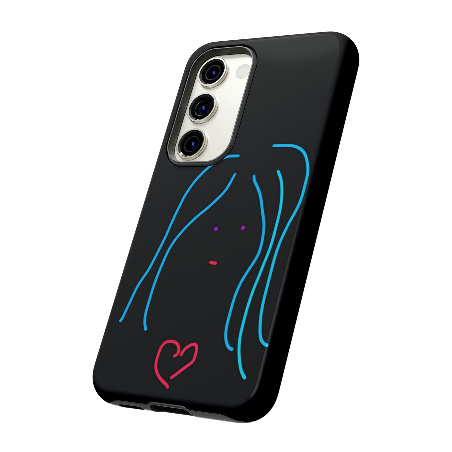 Heart Girl- Tough Cases- 46 Phone Styles