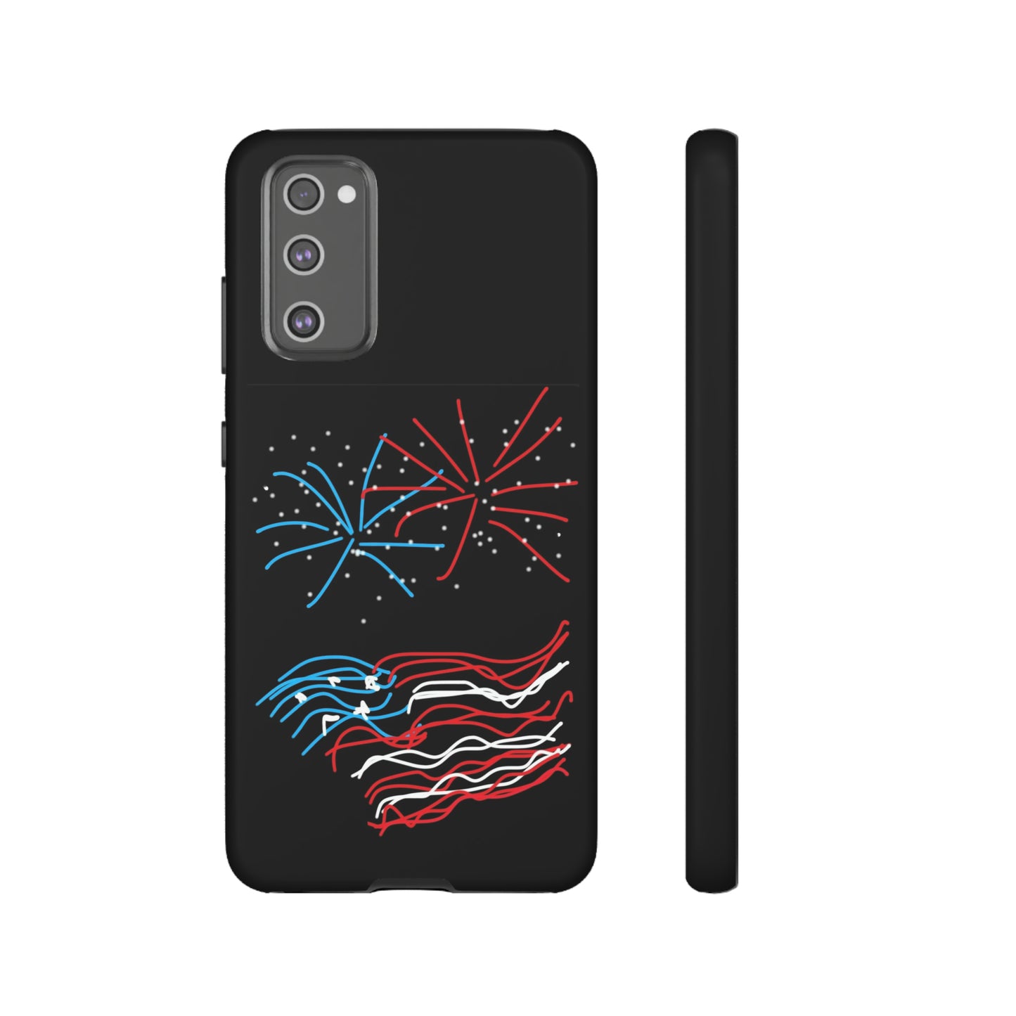 July 4th- Fireworks- Tough Cases- fits 46 phone styles