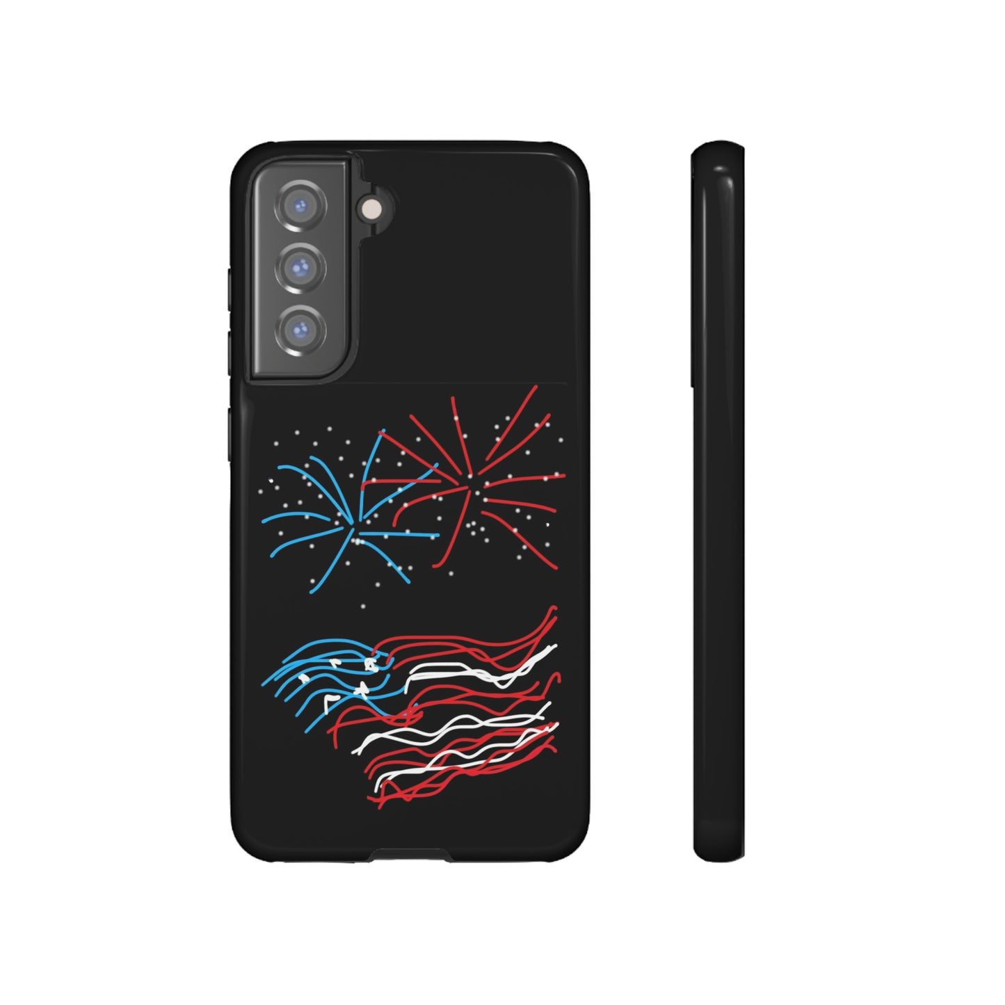 July 4th- Fireworks- Tough Cases- fits 46 phone styles
