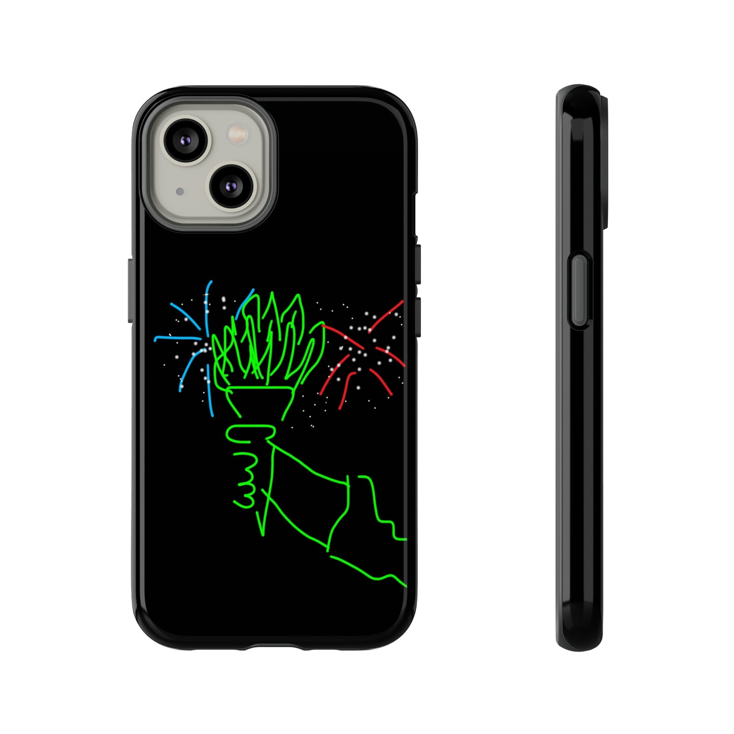 July 4th- Liberty- Tough Cases- fits 46 phone styles