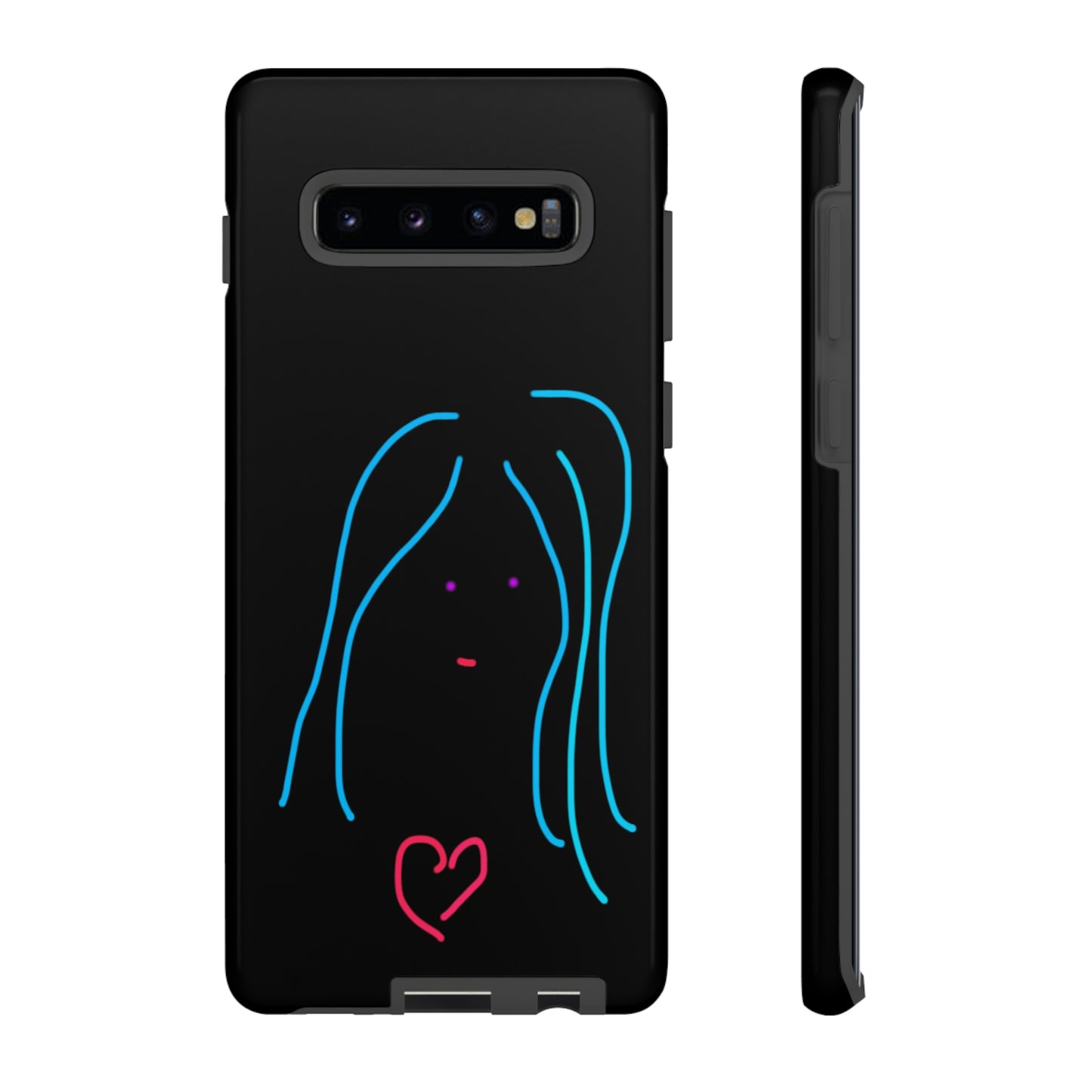 Heart Girl- Tough Cases- 46 Phone Styles