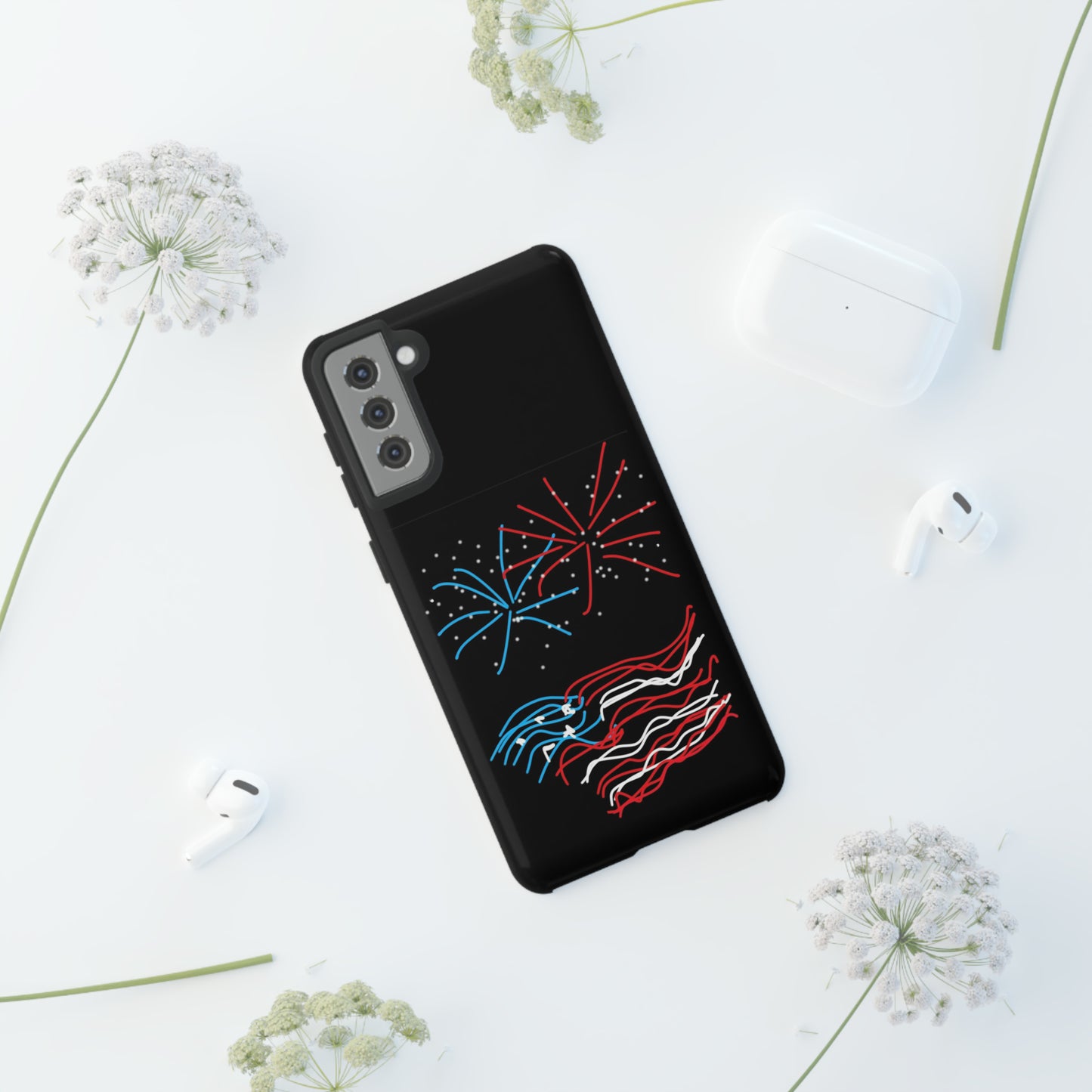 July 4th- Fireworks- Tough Cases- fits 46 phone styles