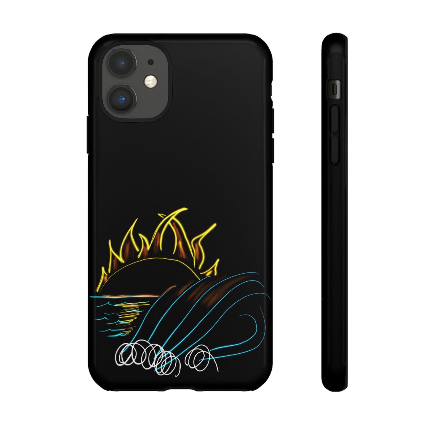 Wave- phone case matte/gloss 250 styles