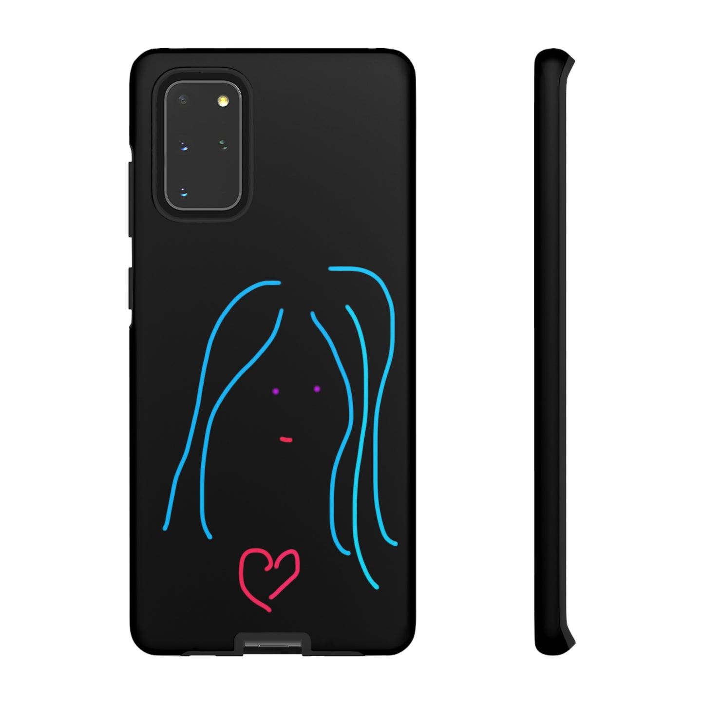 Heart Girl- Tough Cases- 46 Phone Styles
