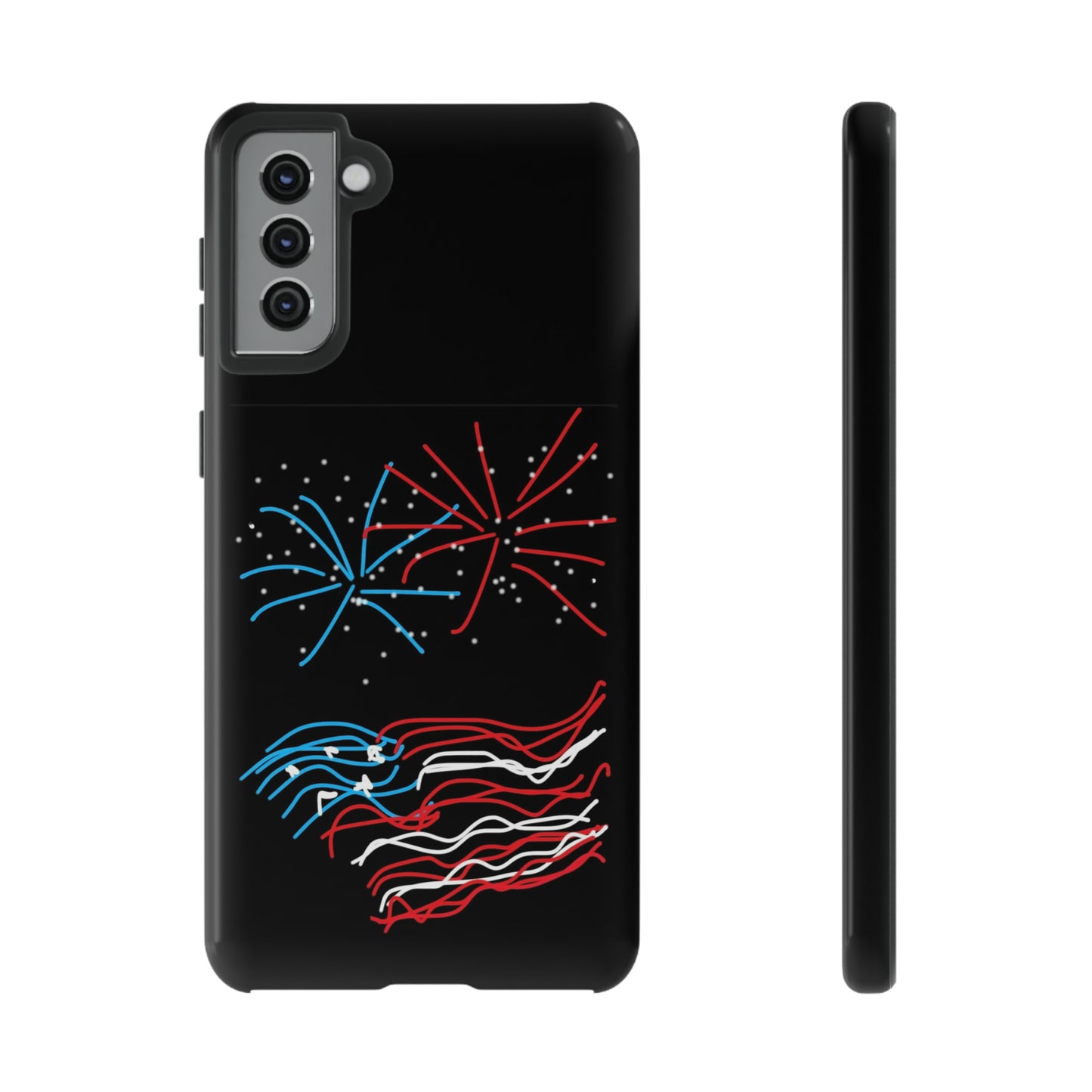 July 4th- Fireworks- Tough Cases- fits 46 phone styles